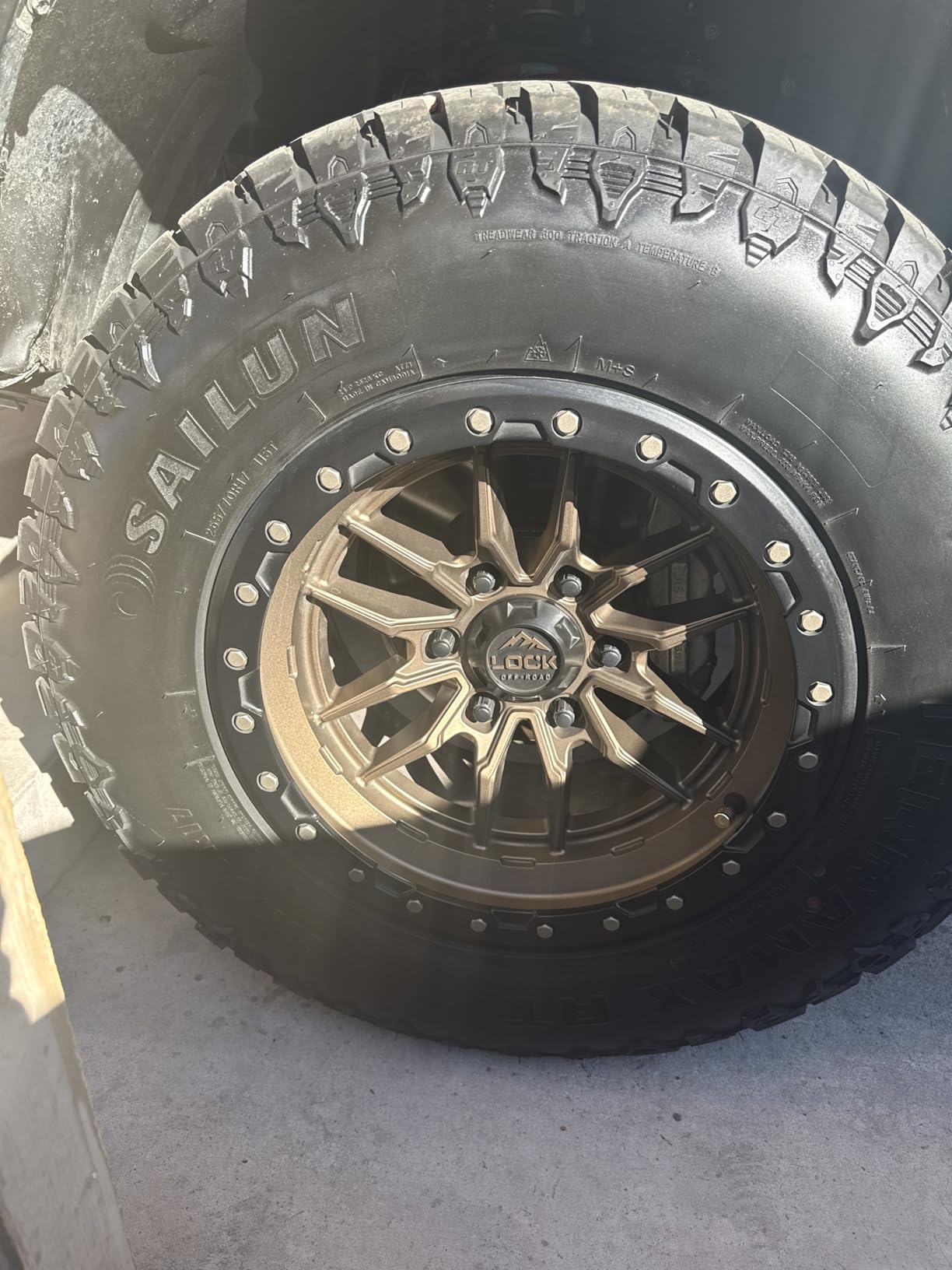 Sailun Terramax R/T Rugged Terrain 265/70R17 115T Light Truck Tire customer photo 2