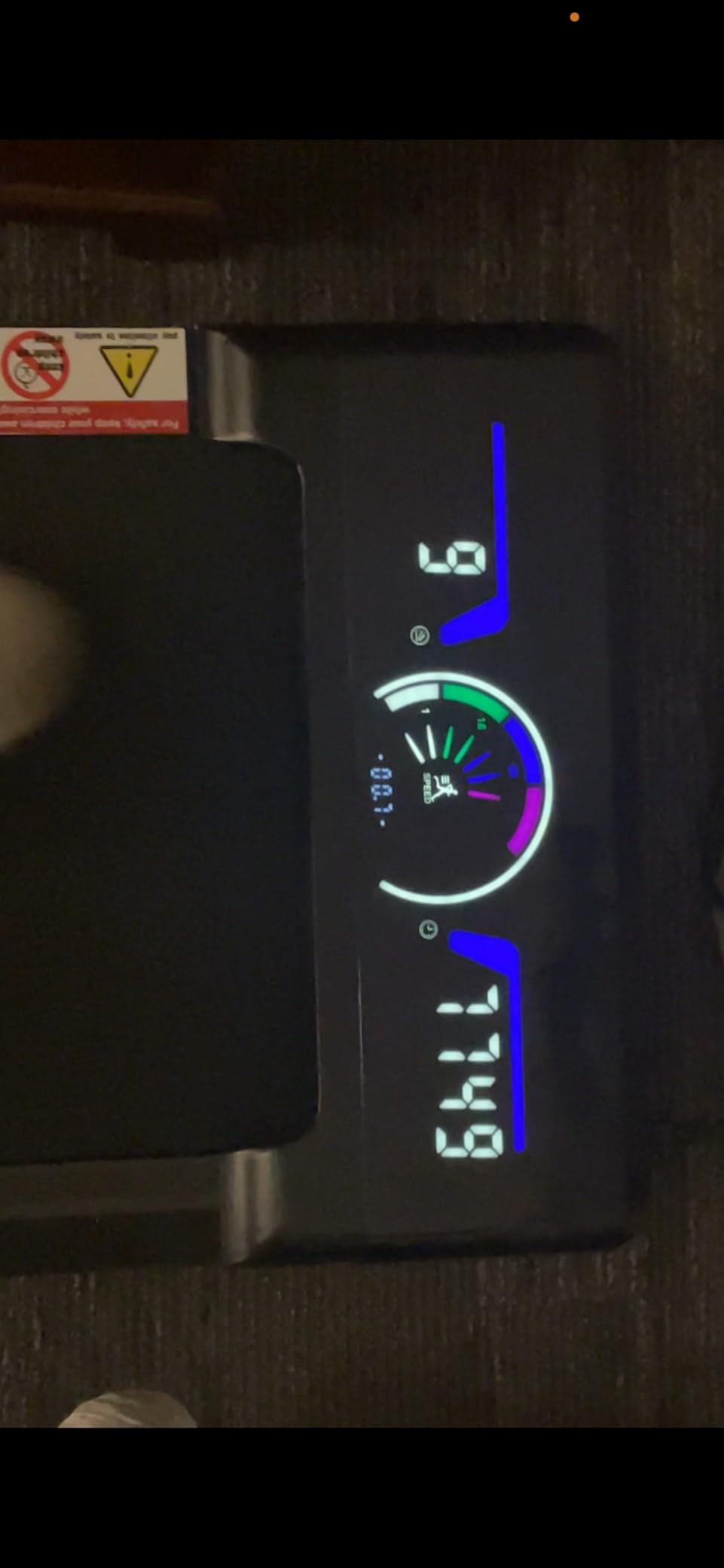 Walking Pad Treadmill with 12% 9-Level Auto Incline, 450 lbs Capacity RGB LED Screen, Bluetooth Speaker Under Desk Treadmill, Compact Treadmills for Home Hiking customer photo 1