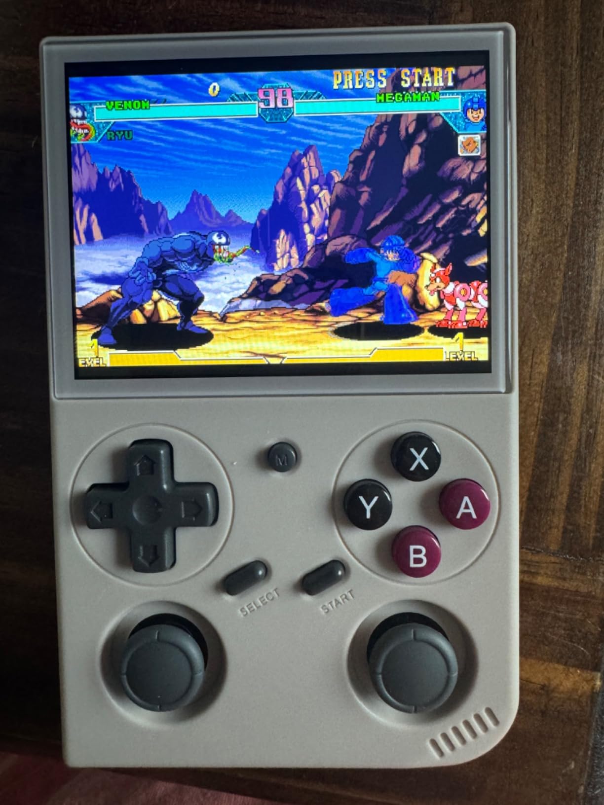 Anbernic RG40XX V Retro Handheld Game Console, RG40XXV 4.0 Inch IPS Screen Linux System Built-in 64G TF Card 5528 Games Support TV Output 5G WiFi Bluetooth 4.2 (Blue) customer photo 1