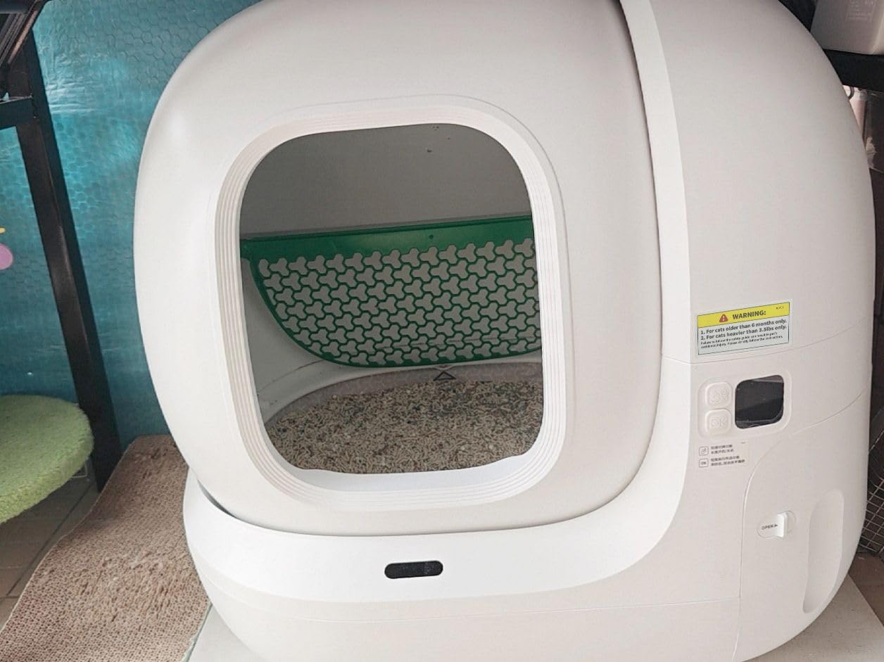PETKIT PuraMax 2 Automatic Self-Cleaning Cat Litter Box, App Control Automatic Litter Box with Safety Sensors, Odor Free & Anti-Leakage Basic Bundle Includes Trash Bags, 2.4G WiFi & Low Entrance customer photo 1