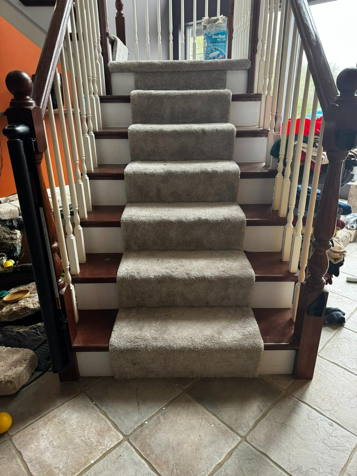 Dreambaby Glide N Hide 35'' Extra Tall, 55'' Wide Retractable Baby Gate - Ideal for Stairs, Doorways & Halls, Durable Mesh, EZY-Check Indicator, Dog & Pet Gate customer photo 2