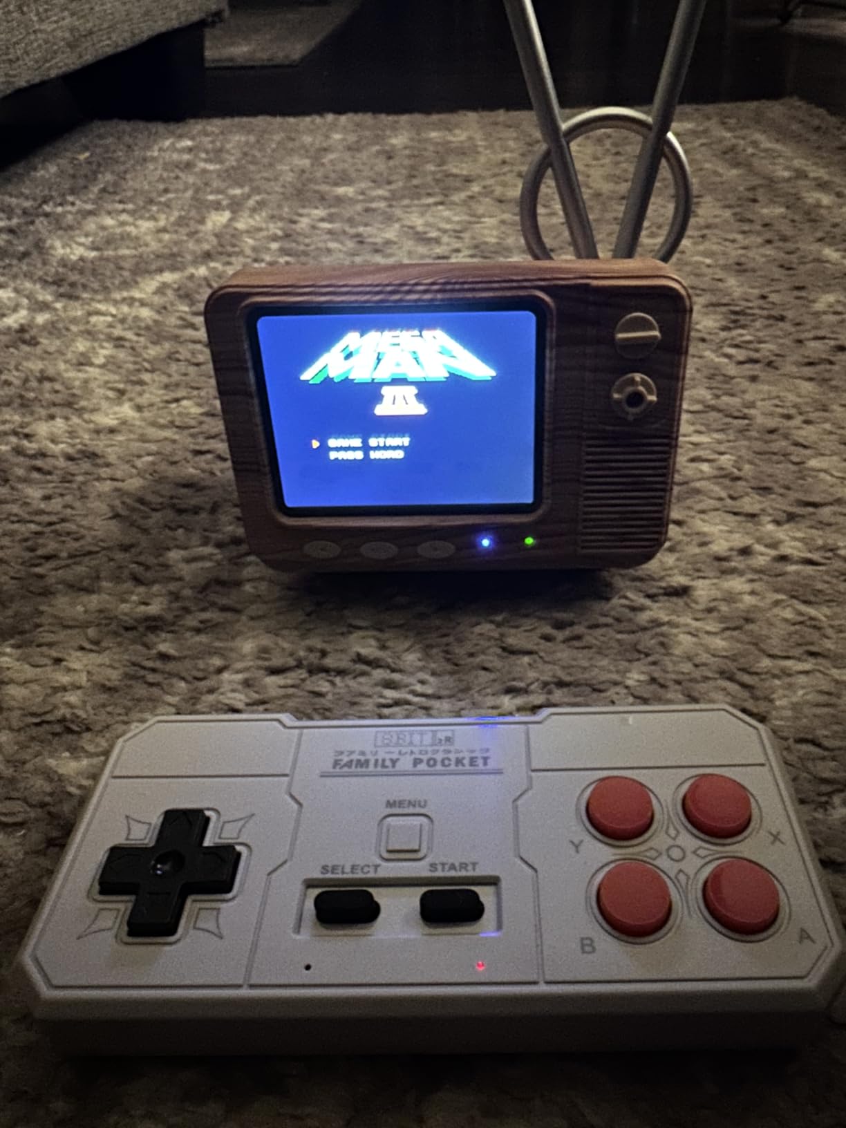 Retro Handheld Game Console - GV300S JALECO+168 Classic Games Mini TV Style with 3.0 Inch IPS Screen, Save Search, Support 2-Player & Dual Console Type-C Link customer photo 2