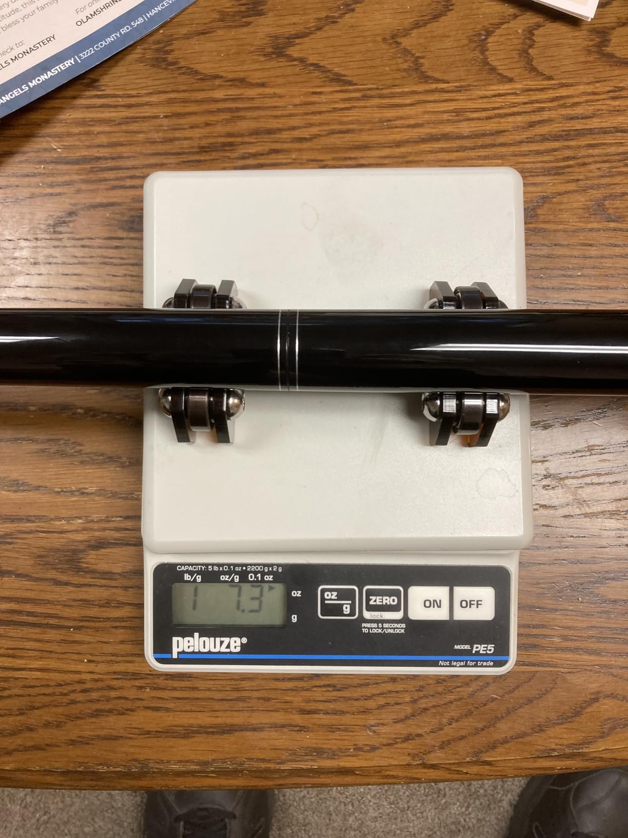 Carbon Fiber Break Cue Pool Stick - 3 Piece Breaking Cue with Low Deflection customer photo 1