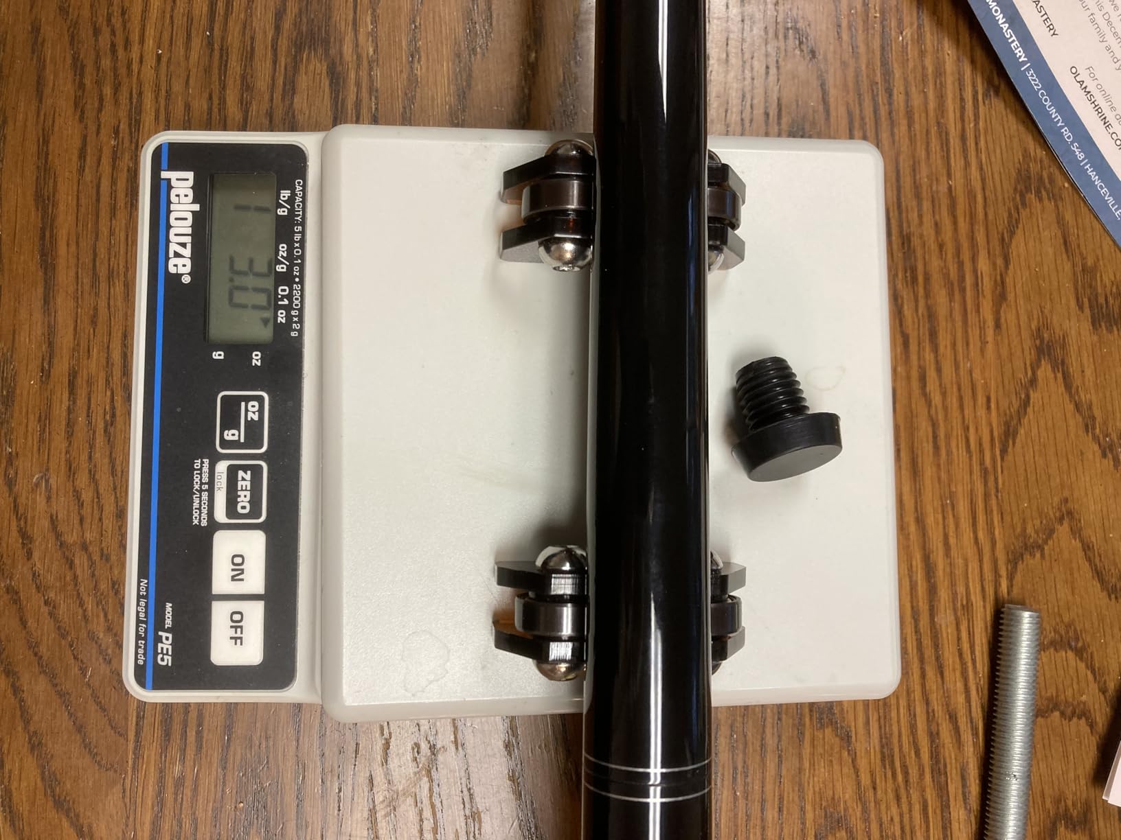Carbon Fiber Break Cue Pool Stick - 3 Piece Breaking Cue with Low Deflection customer photo 4