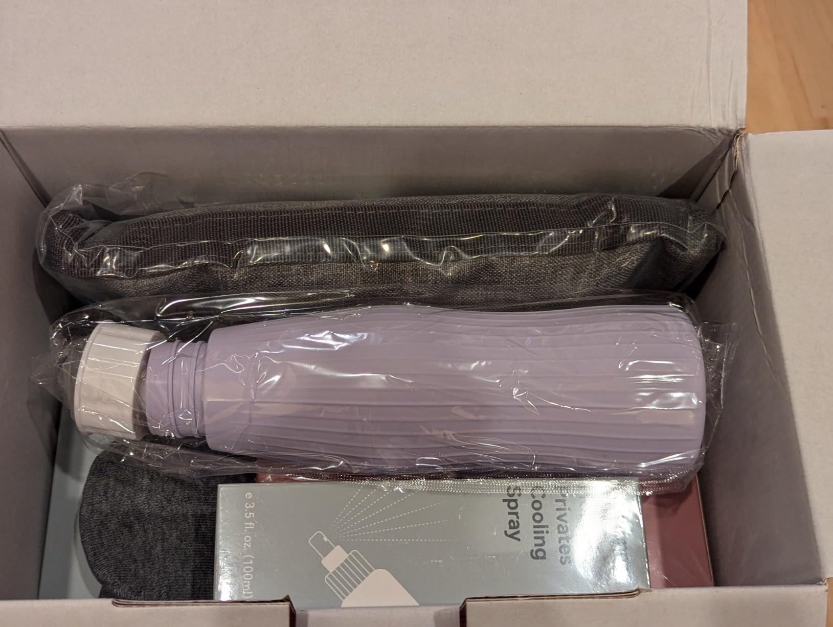 Glamommy Upgraded Postpartum Recovery Essentials Kit for Women, Nursing Gown, Luggage Bags, Socks, Peri Bottle, Cooling Spray, Disposable Underwear, Postpartum Pads, Hot&Cold Packs, Cooling Liners customer photo 2