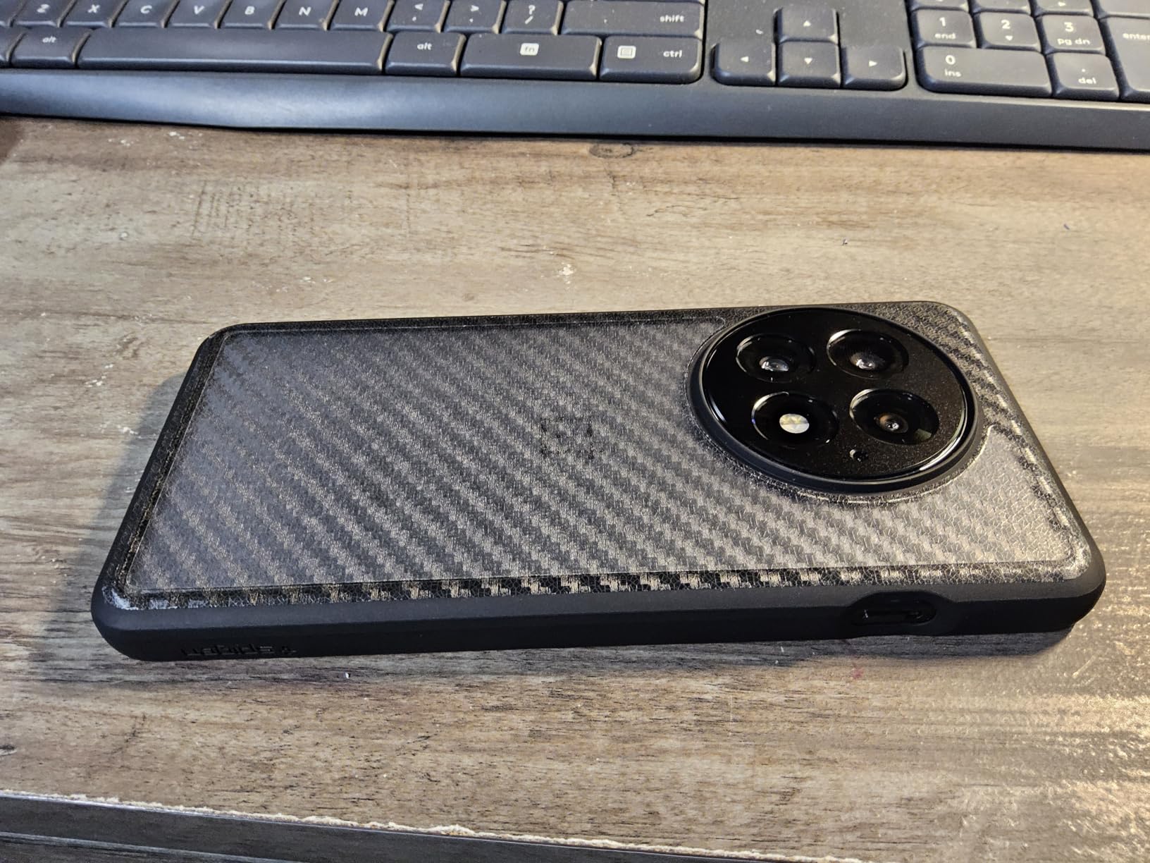 Spigen Ultra Hybrid Designed for Oneplus 13 Case (2025) [Anti - Yellowing] [Military-Grade Protection] - Matte Black customer photo 1