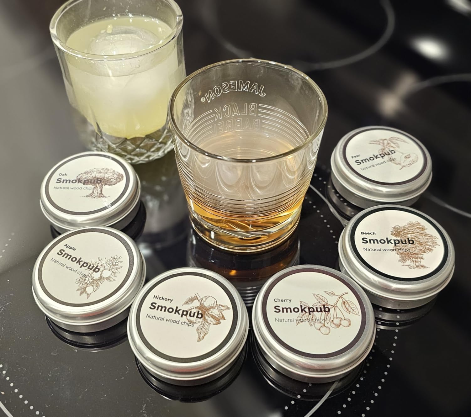 Electric Whiskey Smoker Kit, Rechargeable Cocktail Smoker with 6 Wood Chips, Flameless Heating System, Old Fashioned Drink Smoker Kit, Bourbon Whiskey Gifts for Men,Dad,Husband customer photo 2