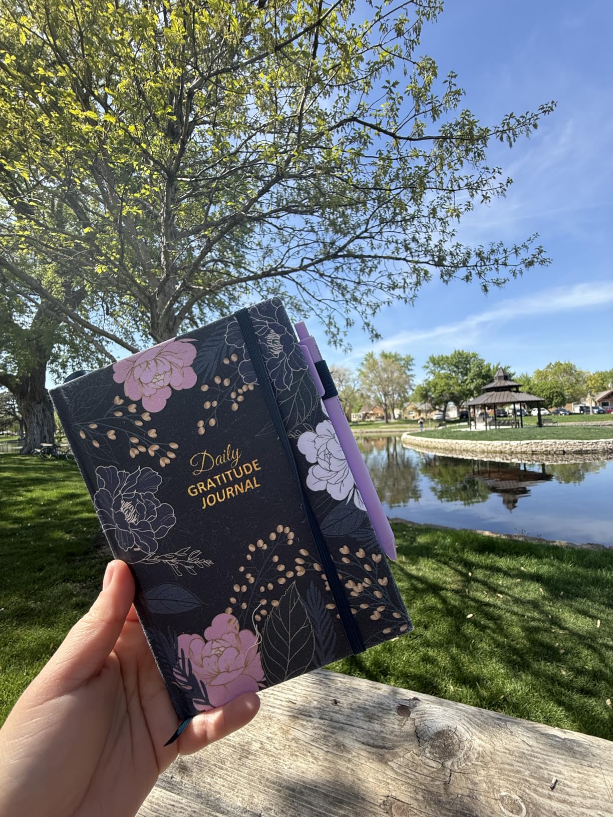 Gratitude Journal with 4 Inspirational Stickers: Undated Daily Gratitude Journal for Women and Men - More Happiness, Affirmation, and Mindfulness customer photo 1