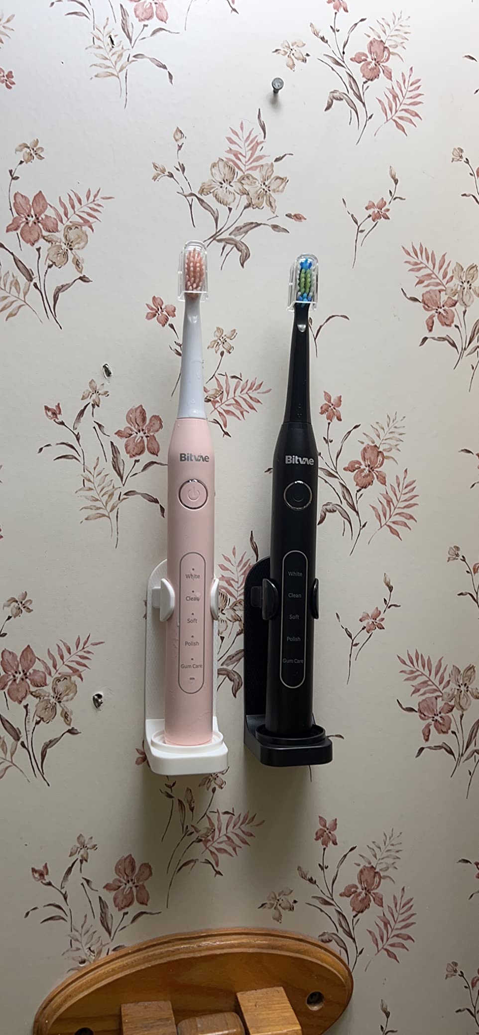 Bitvae Ultrasonic Electric Toothbrush for Adults and Kids, ADA Accepted Travel Toothbrush with Rechargeable 60-Day Battery Life, 5 Modes, 8 Heads, Case, Holder, Purple customer photo 2