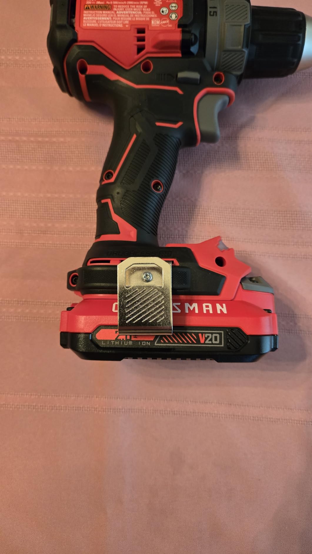 CRAFTSMAN V20 1/2 Inch Drill/Driver Kit with 2 Batteries and Charger (CMCD725D2) customer photo 1