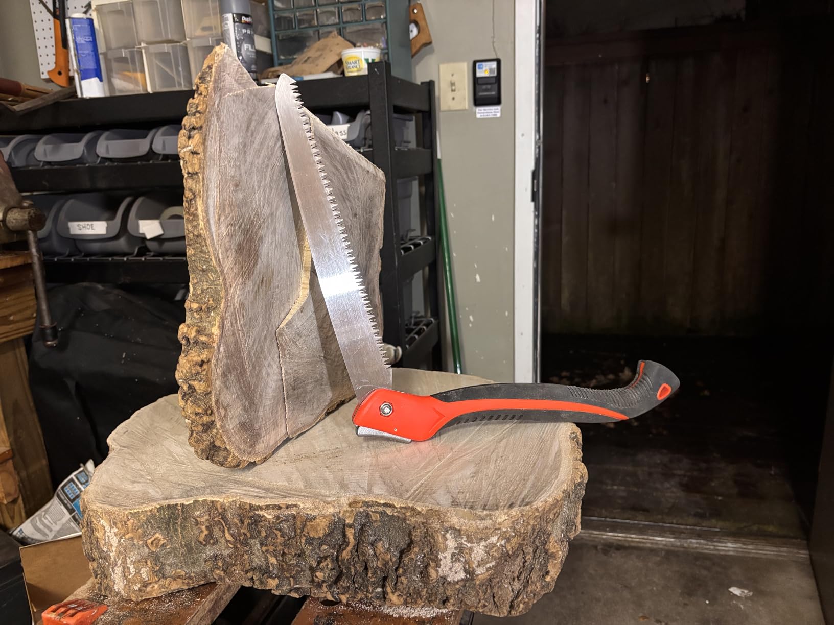GROWIT Folding Camping saw 11 Inch - Heavy Duty Pruning Saw with Triple-Cut SK5 Blade, 7 TPI Razor Teeth for Tree Trimming, Wood Cutting, Camping, Bushcraft, and Gardening customer photo 1