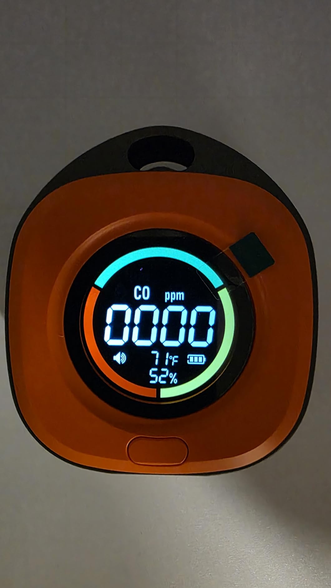 Portable Carbon Monoxide Detectors for Travel 3-in-1 Square Carbon Monoxide Monitor with 43 Detection Holes, RV CO Detector Alarm Temp/Humidity Sensor for Home, Camping & Travel Tent Car customer photo 2