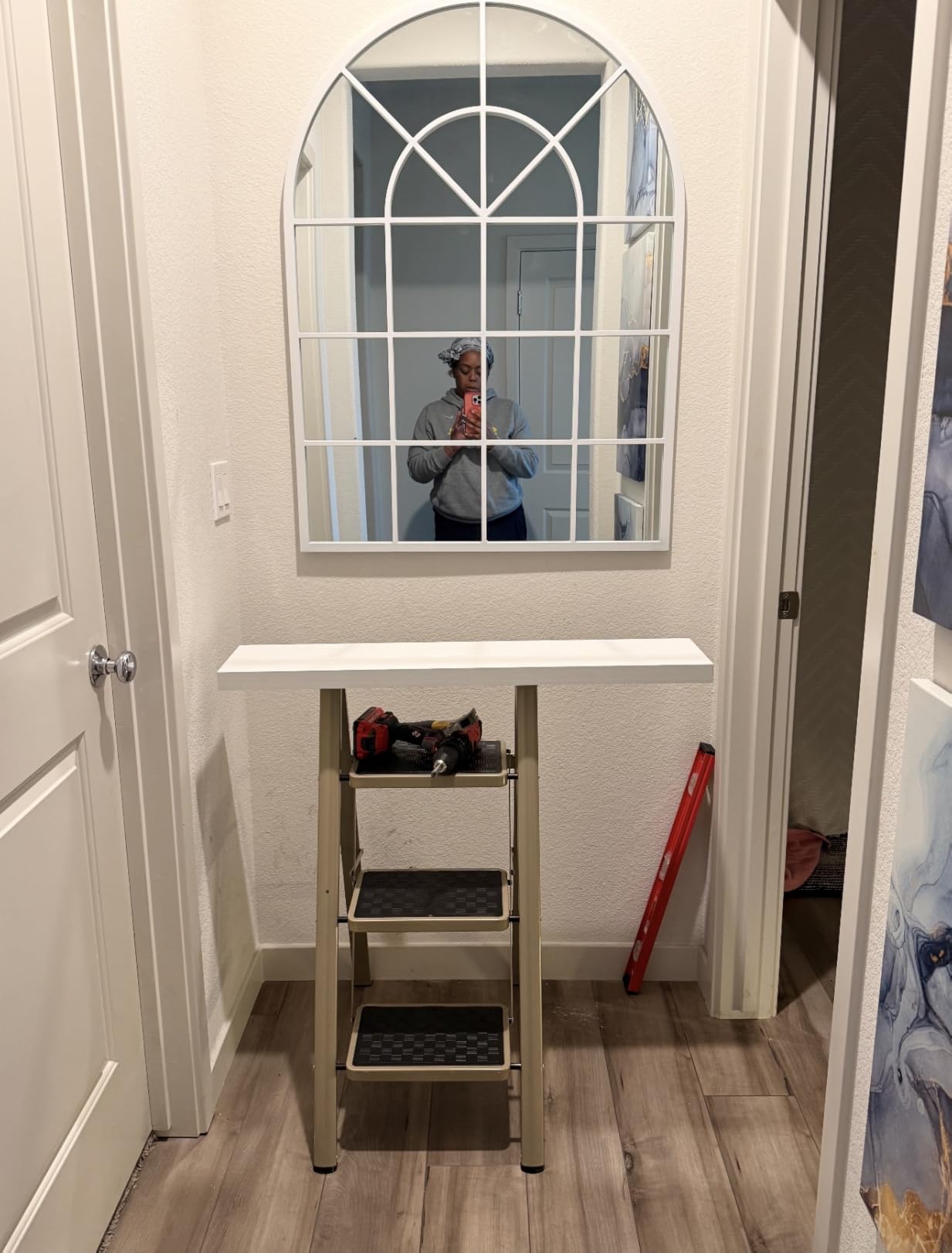 Arch Wall Mirror Mounted Decorative, 30