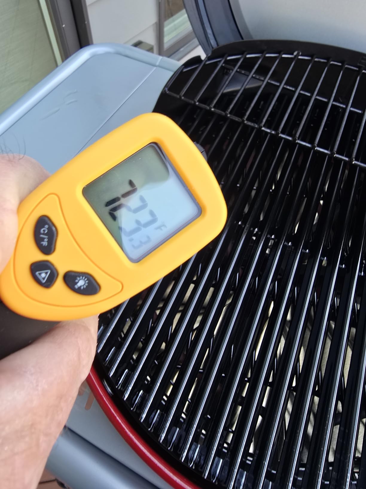 Charbroil 3-in-1 Dual Fuel Outdoor Bistro Pro Electric Grill & Griddle + Charcoal Mode BBQ, Red - 25302146 customer photo 1
