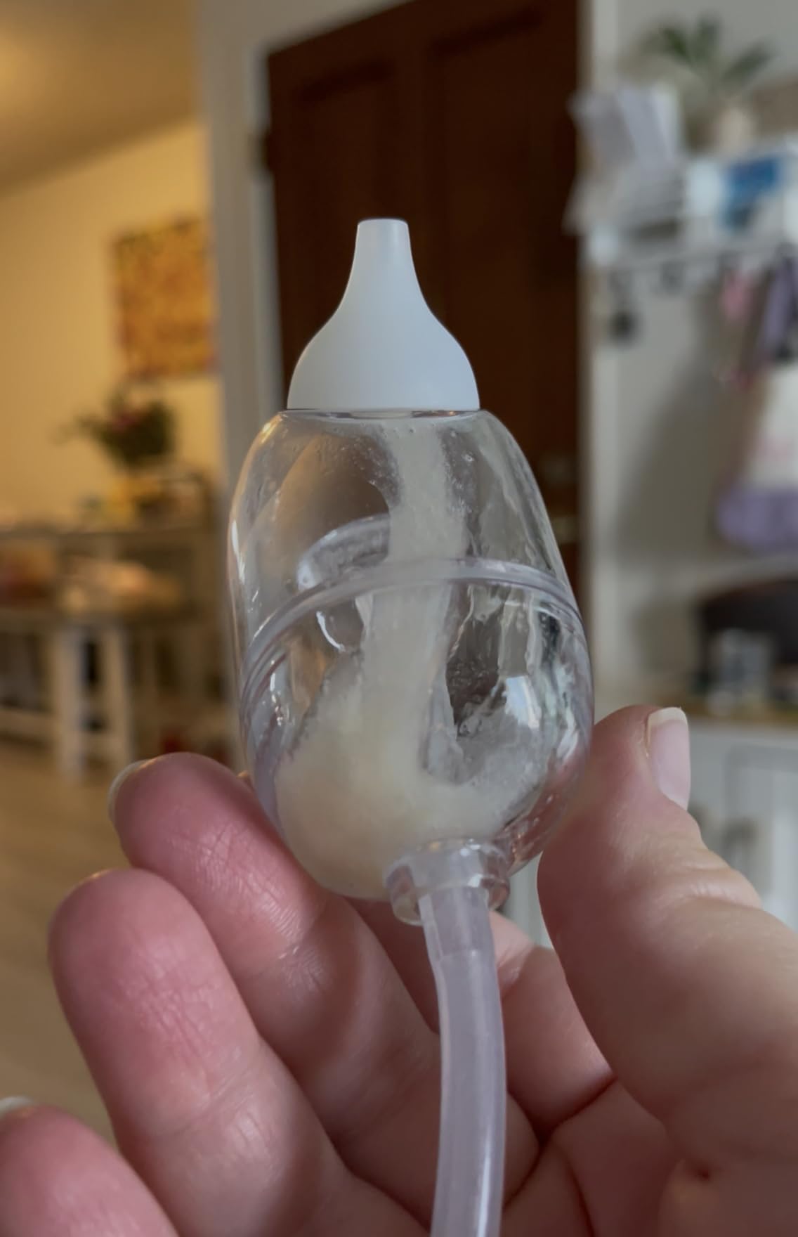 GROWNSY Electric Nose Suction for Baby, Hospital-Grade Nasal Aspirator with Night Light, Soothing Lullabies, Baby Nose Sucker with 9 Adjustable Suction Levels customer photo 1