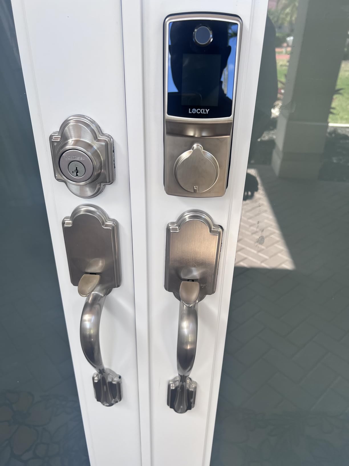 Lockly Secure Pro (Latest Version), Smart Lock with Built-in Wi-Fi, New-Gen Fingerprint Door Lock, Keyless Entry Deadbolt, PIN Genie Keypad, Auto Lock, App Remote Control, Easy Installation customer photo 1