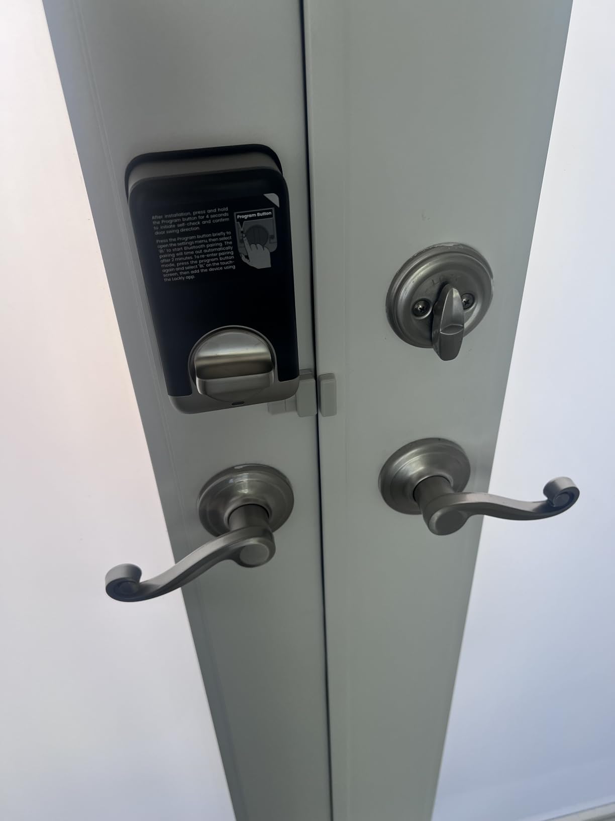 Lockly Secure Pro (Latest Version), Smart Lock with Built-in Wi-Fi, New-Gen Fingerprint Door Lock, Keyless Entry Deadbolt, PIN Genie Keypad, Auto Lock, App Remote Control, Easy Installation customer photo 2