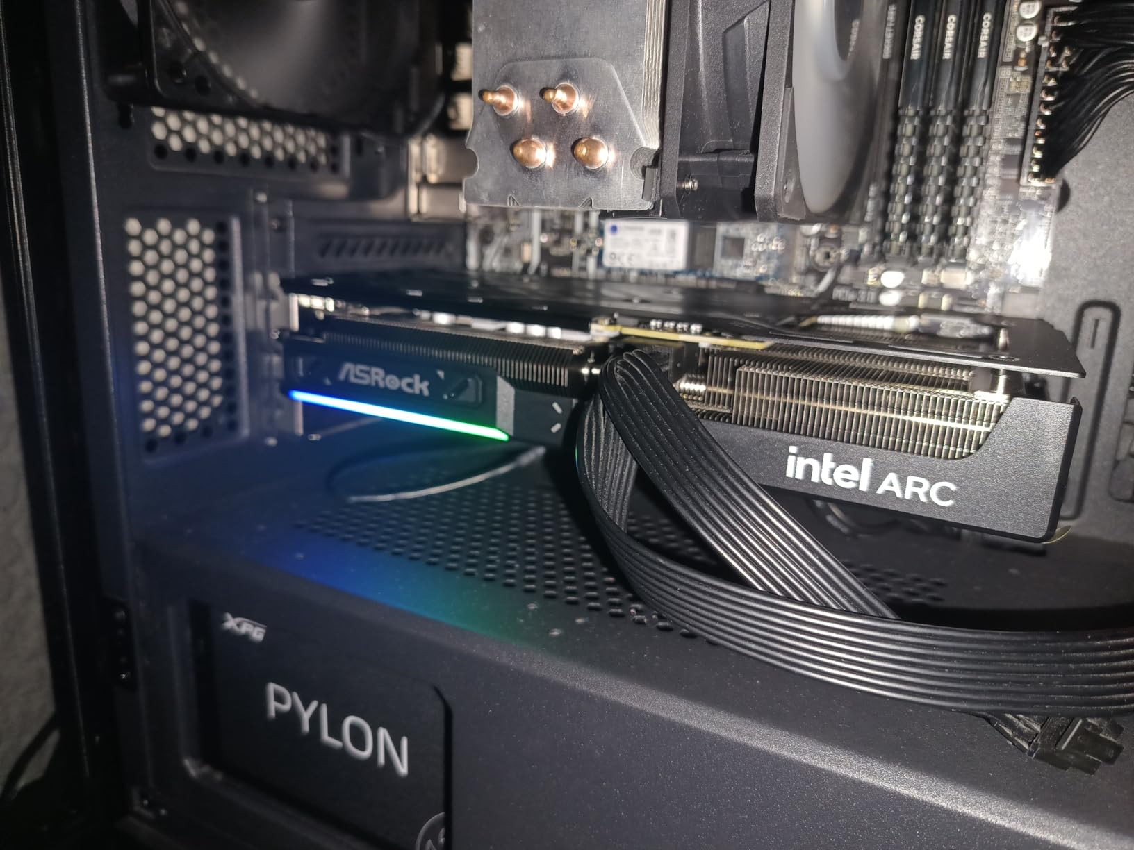 Intel Arc B580 Challenger 12GB OC Graphics Card, 2740 MHz GPU Clock, 12GB GDDR6, DisplayPort 2.1, HDMI 2.1a, Dual Fan Cooling, 0dB Silent Operation customer photo 2
