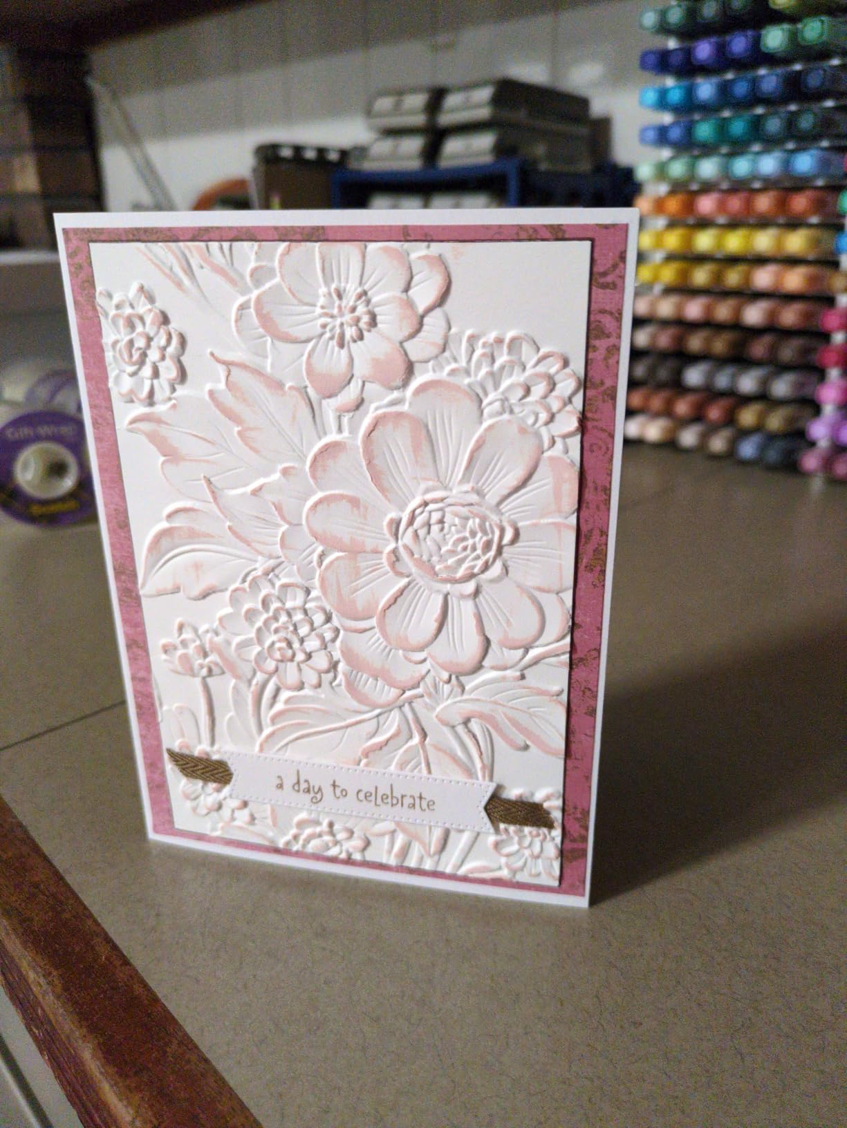 Tulip 3D Embossing Folder for Card Making DIY Scrapbooking Blossom Tulip Flower Clear Plastic Texture Fades Embossing Folder Template for Scrapbooking Paper Crafts Arts Supplies Handmade Crafts customer photo 2