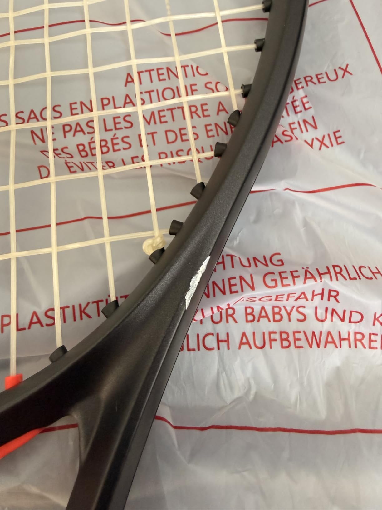 Wilson Clash 100 Pro V3 Strung Adult Performance Tennis Racket customer photo 2