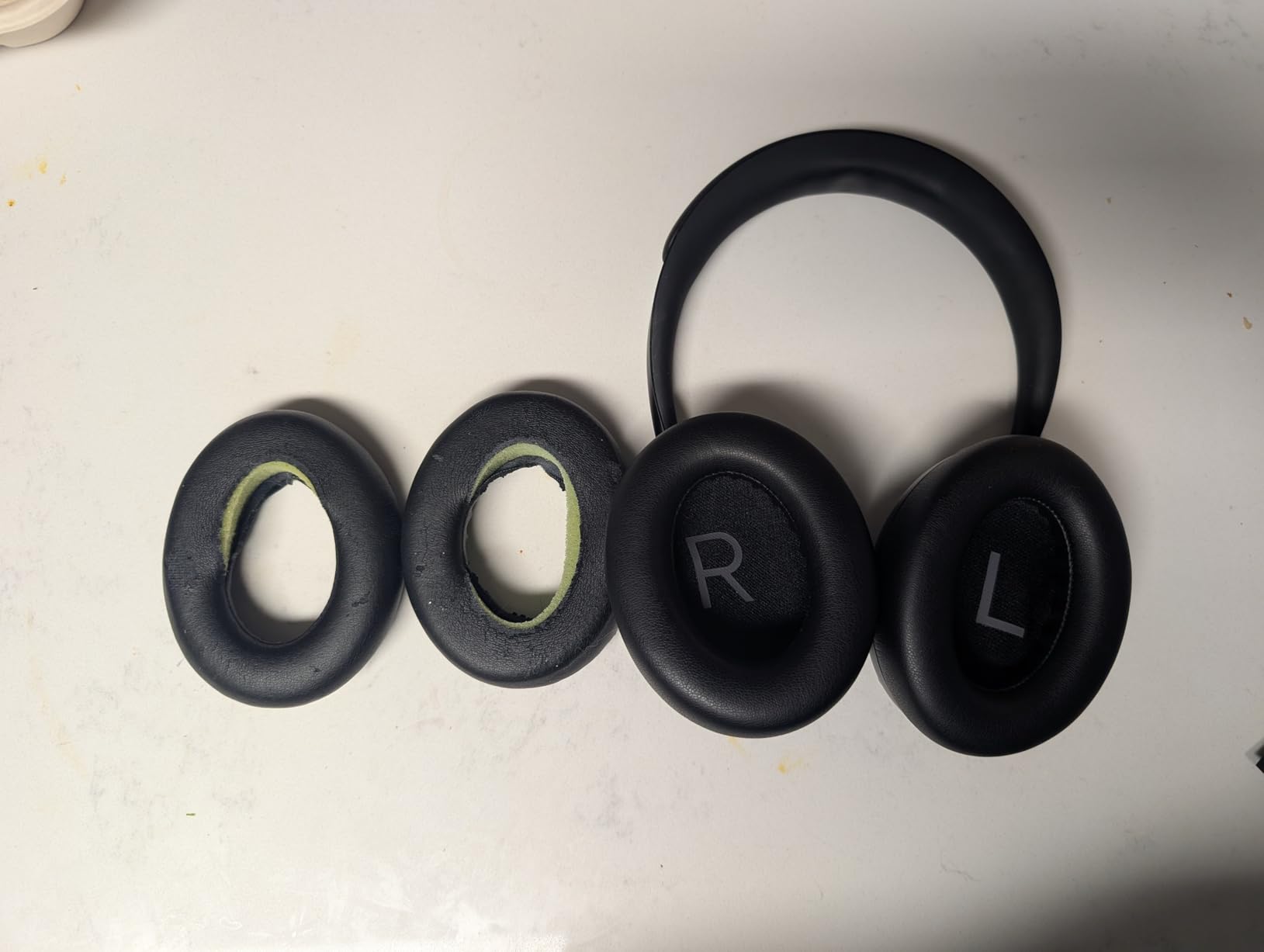 WC Wicked Cushions Upgraded Replacement Ear Pads for Bose 700 Noise Cancelling Headphones (NC700) - Softer PU Leather, Luxurious Memory Foam, Added Thickness, Extra Durable Ear Cushions | The Simulation customer photo 1