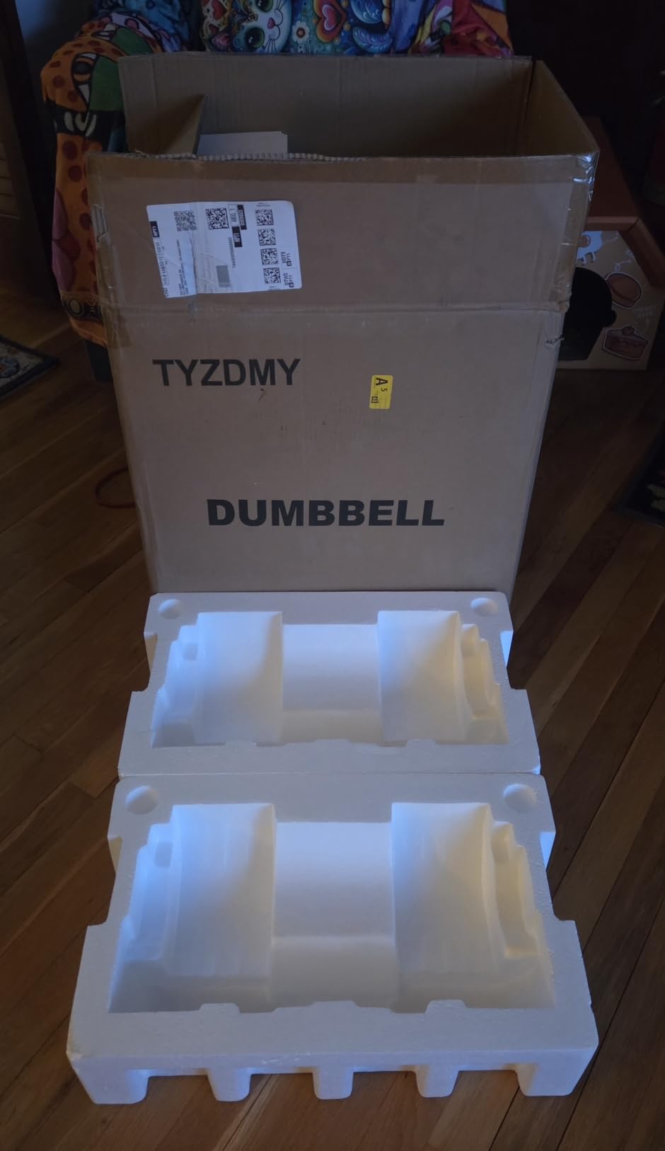 TYZDMY Adjustable Dumbbells Set of 2, Free Weights Dumbbells Set, Adjustable Dumbbell Set, 52.5 lbs pair 105 lbs, 15 in 1, for Men/Women Gym Equipment for Home Strength Training Equipment customer photo 1