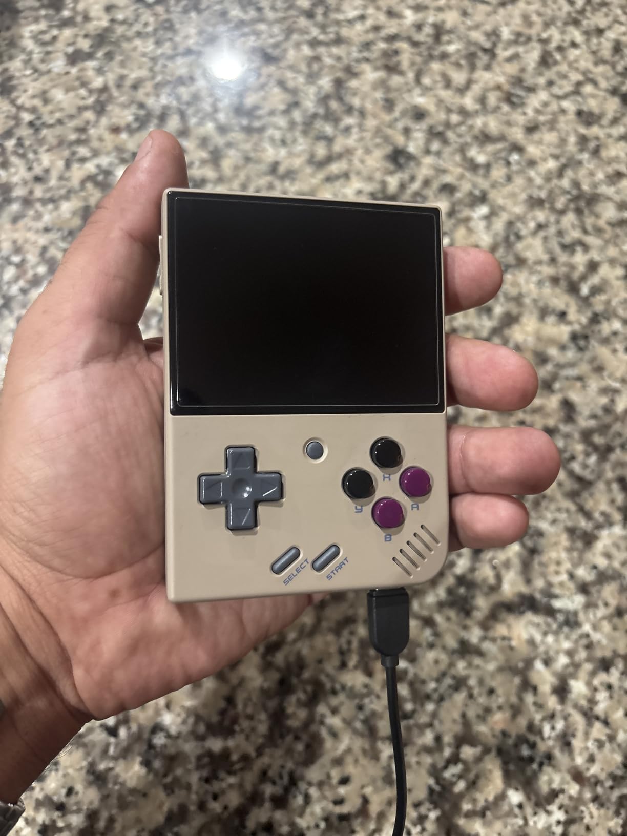 Miyoo Mini Plus with Portable Case Retro Emulator Handheld Game Console with WiFi & RTC, 3000+ Games, Gray customer photo 2