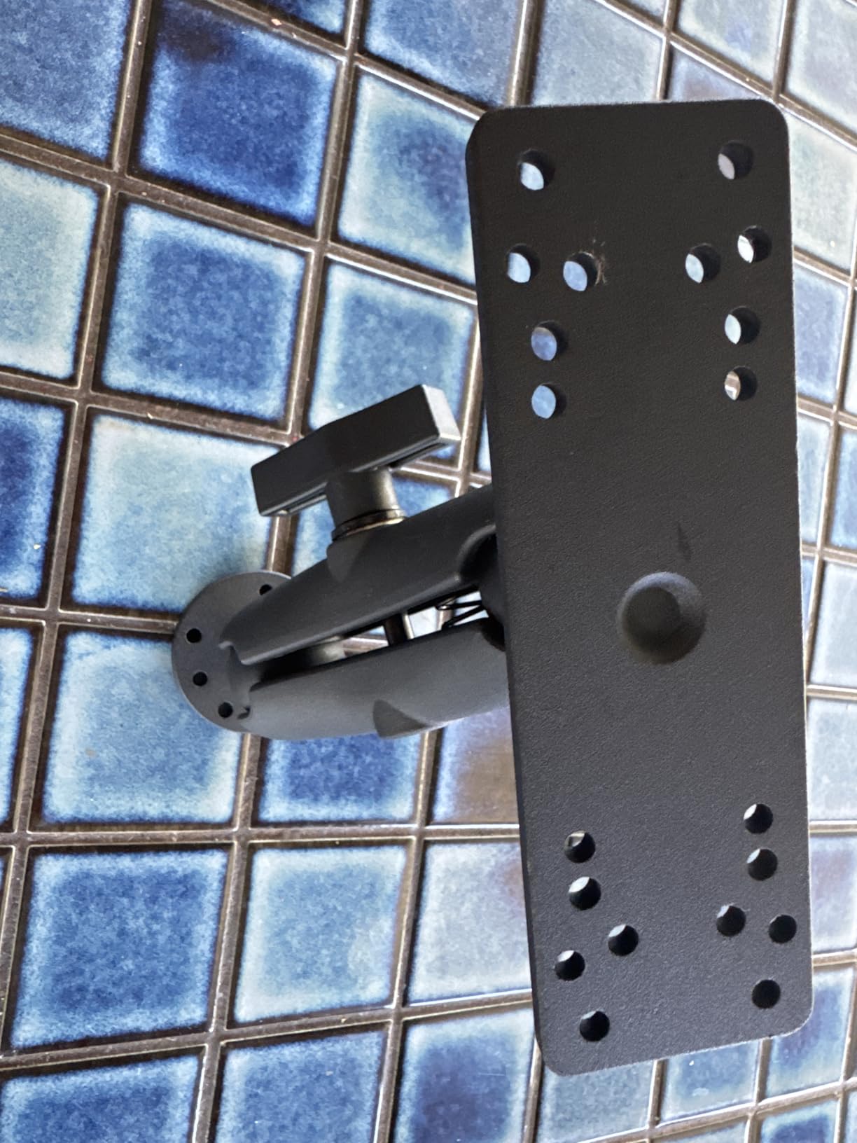 Aluminum Fish Finder Gimbal Mount with 1.5