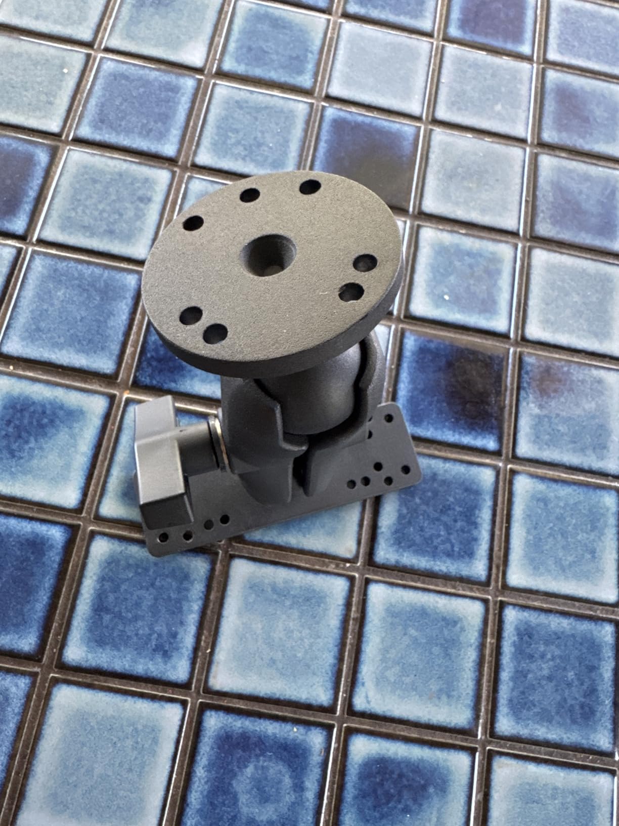 Aluminum Fish Finder Gimbal Mount with 1.5