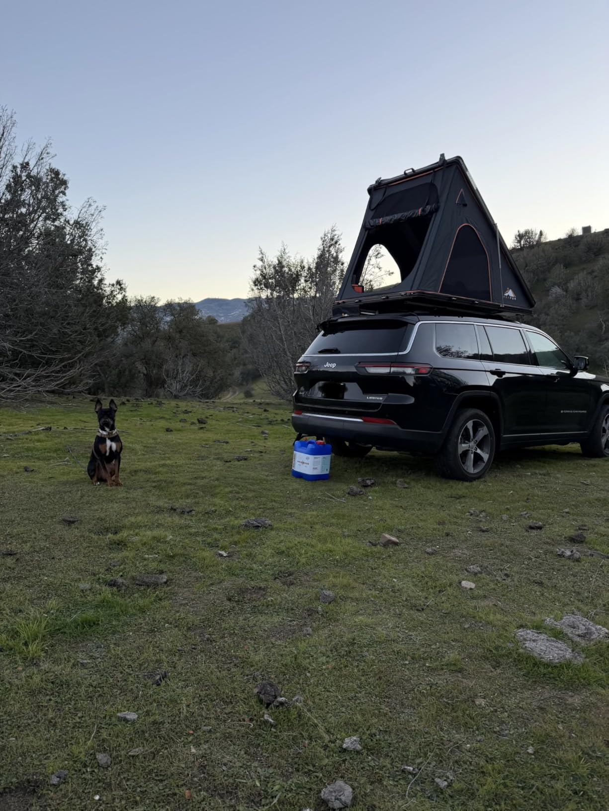 Explorer Pro Rooftop Tent Hard Shell with USB Outlet, Side Awning, Replaceable Netting Curtain&Luggage Racks for 4 Season Camping, Aluminum Pop Up 2-3 Person Roof Top Tent for Truck Jeep SUV Van customer photo 1