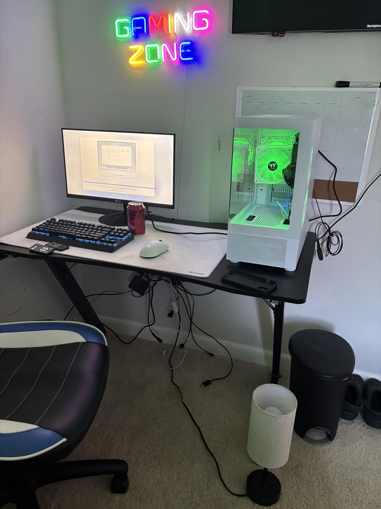 Gaming PC Desktop Computer, AMD Ryzen 5 5600GT 16GB RAM 1TB NVMe SSD, Prebuilt Tower PC with Integrated Graphics, ATX 3.0 Power, RGB Cooling Fans, Windows 11 Home for Home Office, and student(Black) customer photo 2