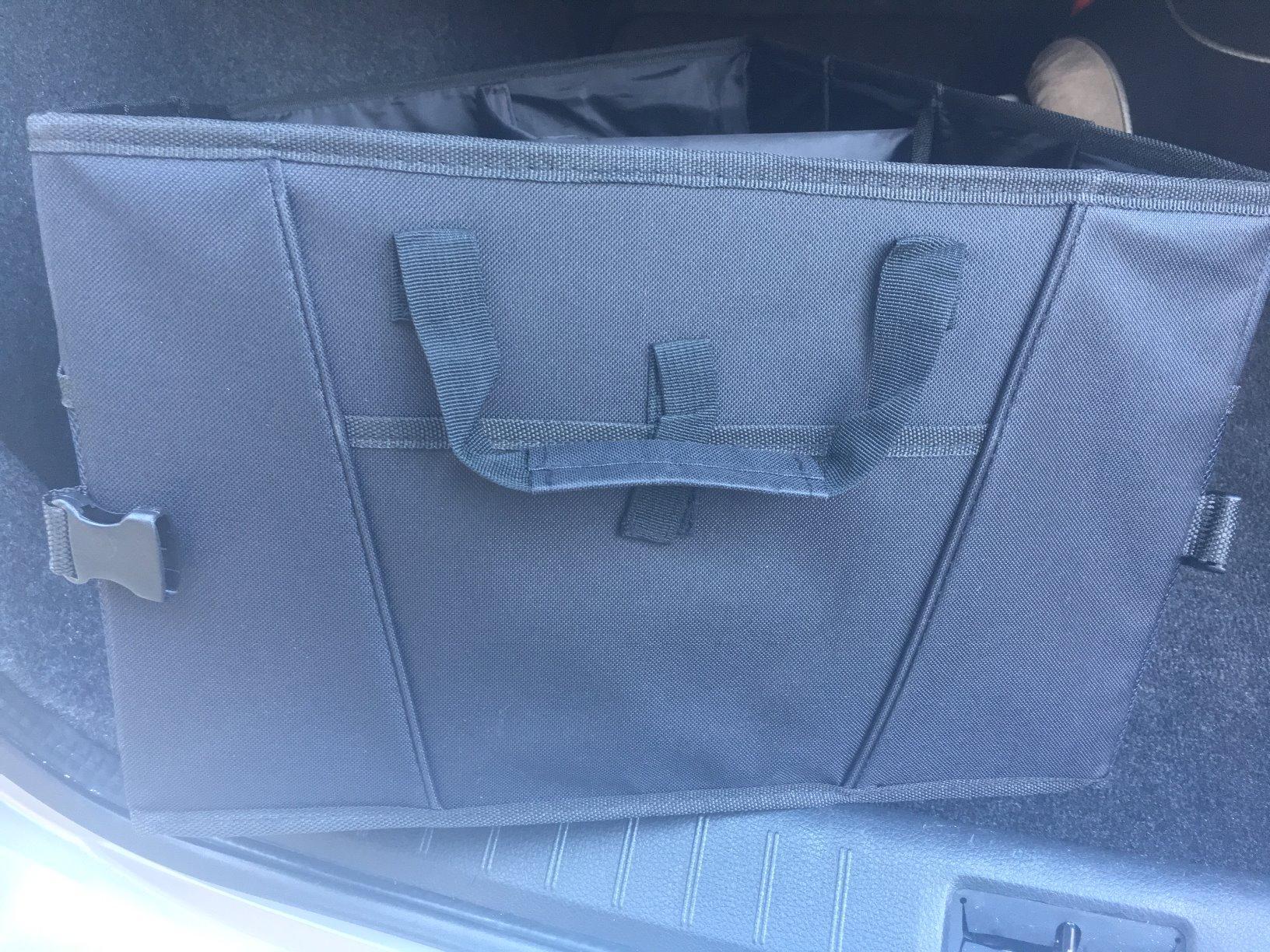 FORTEM Trunk Organizer For SUV Car Trunk Organizer, Foldable Storage, Car Accessories for Women Men, Collapsible Bag, Perfect Christmas Gifts, 600D Oxford, Non Slip Bottom, Straps, Soft Cover (45L) customer photo 1