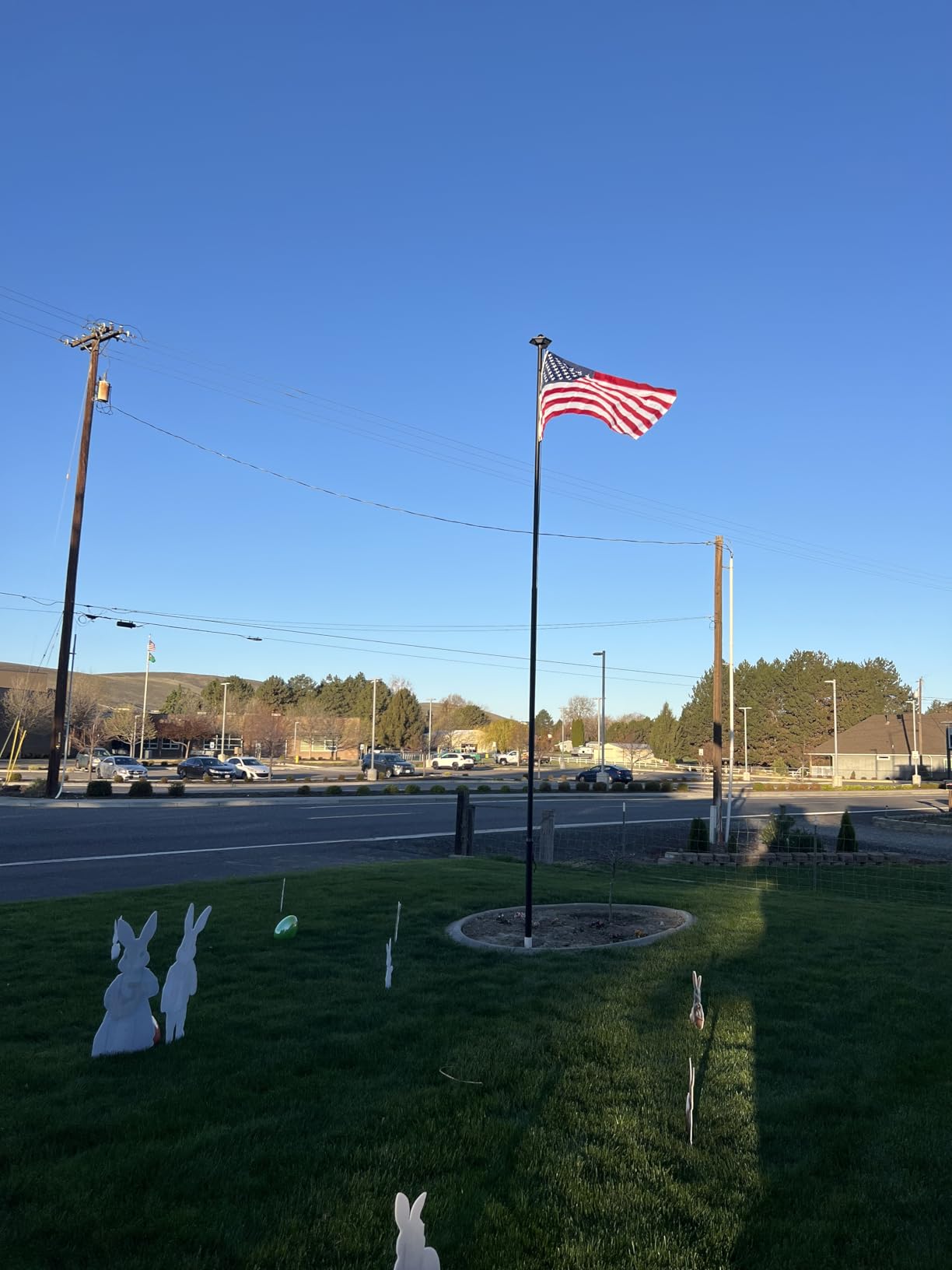 20FT Heavy Duty Flag Pole - Tapered Design,2.4
