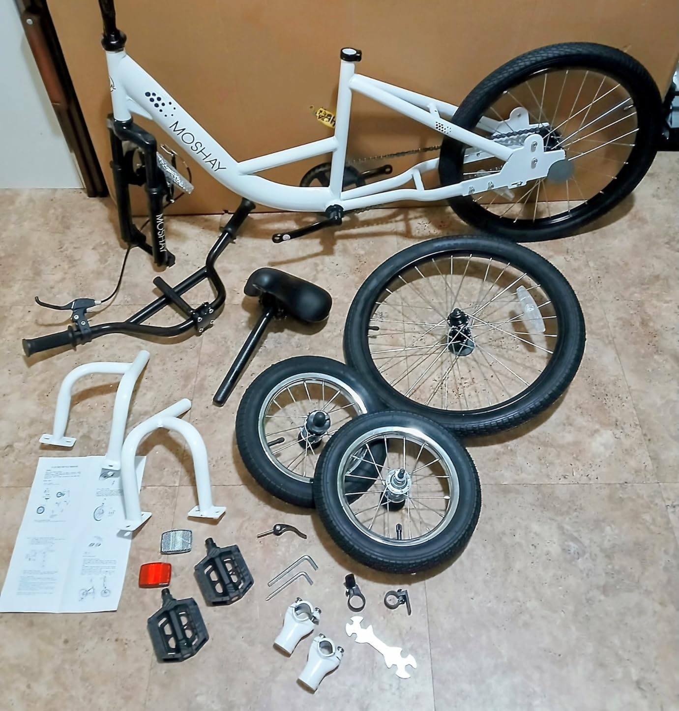 MOSHAY 20 inch Adaptive Training Wheel Bicycle customer photo 1