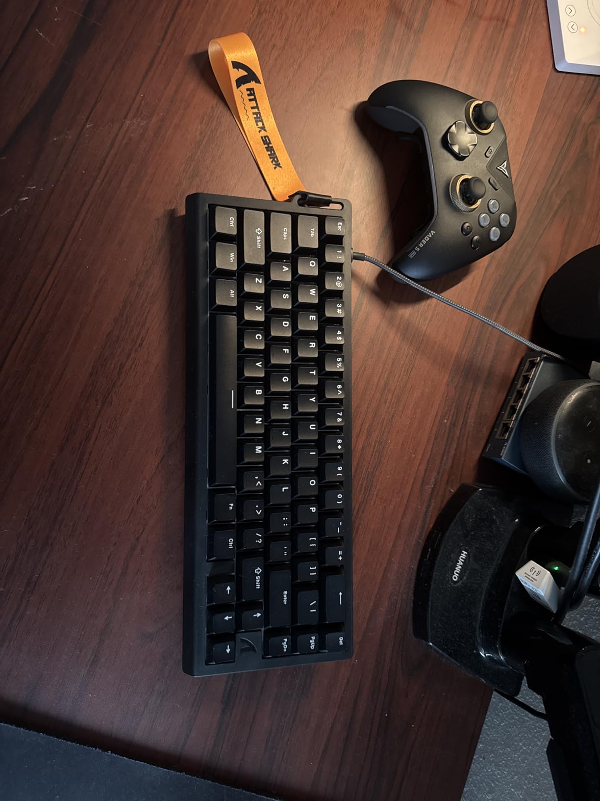 ATTACK SHARK X68 HE Rapid Trigger Mechanical Gaming Keyboard 60% Wired TKL with Adjustable Actuation,Hall Effect Magnetic Switch,8KHz Polling Rate,RGB Backlit,Top Mount for PC Mac Esport Gamer(Black) customer photo 1