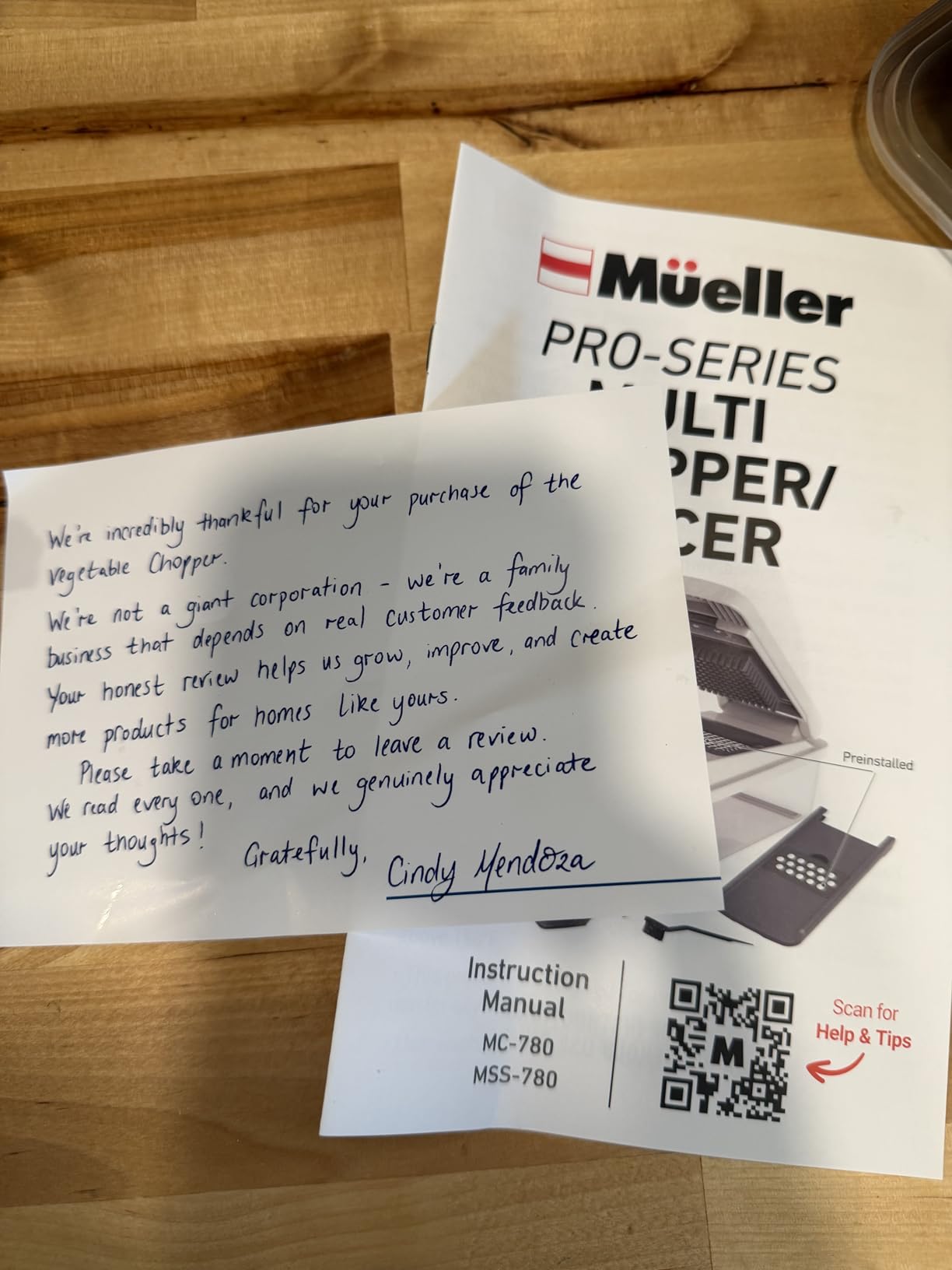 Mueller Pro-Series 10-in-1 Vegetable Chopper, Mandoline Slicer - Kitchen Essentials customer photo 1