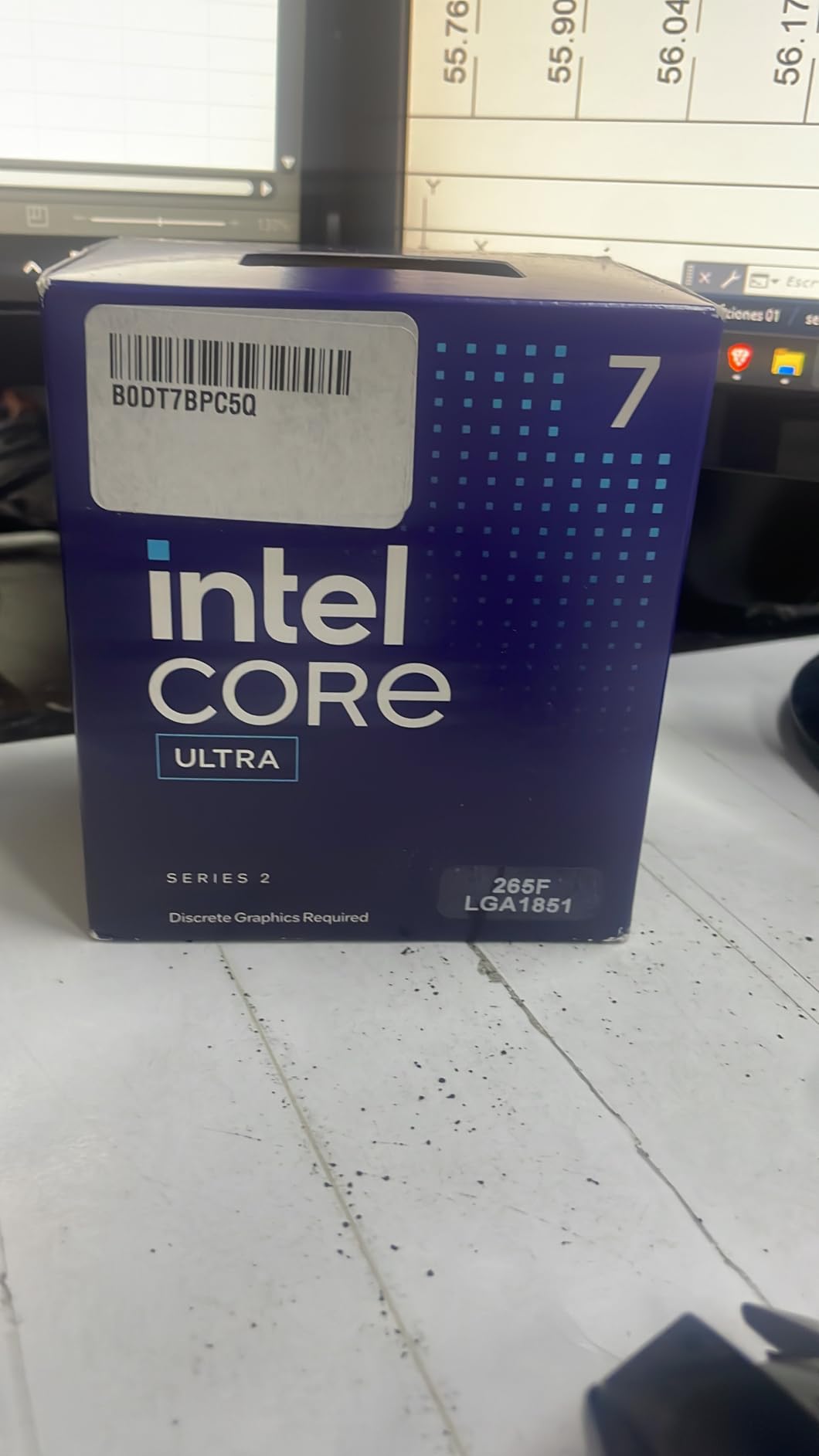 Core Ultra 7 Desktop Processor 265F 20 cores (8 P-cores + 12 E-cores) up to 5.3 GHz customer photo 1