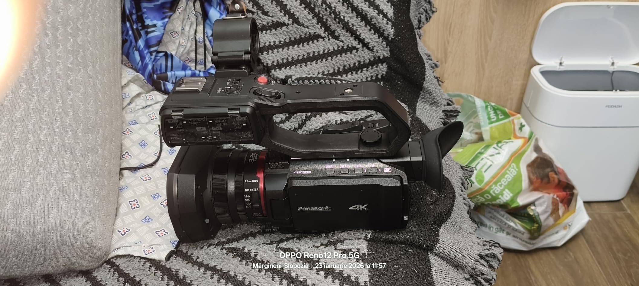 Panasonic X2100 4K Camcorder for Directors, Wide Angle Telephoto Lens with 24X Zoom, Hybrid O.I.S., Lightweight Heat Dispersing Design, Detachable Handle - HC-X2100 customer photo 1