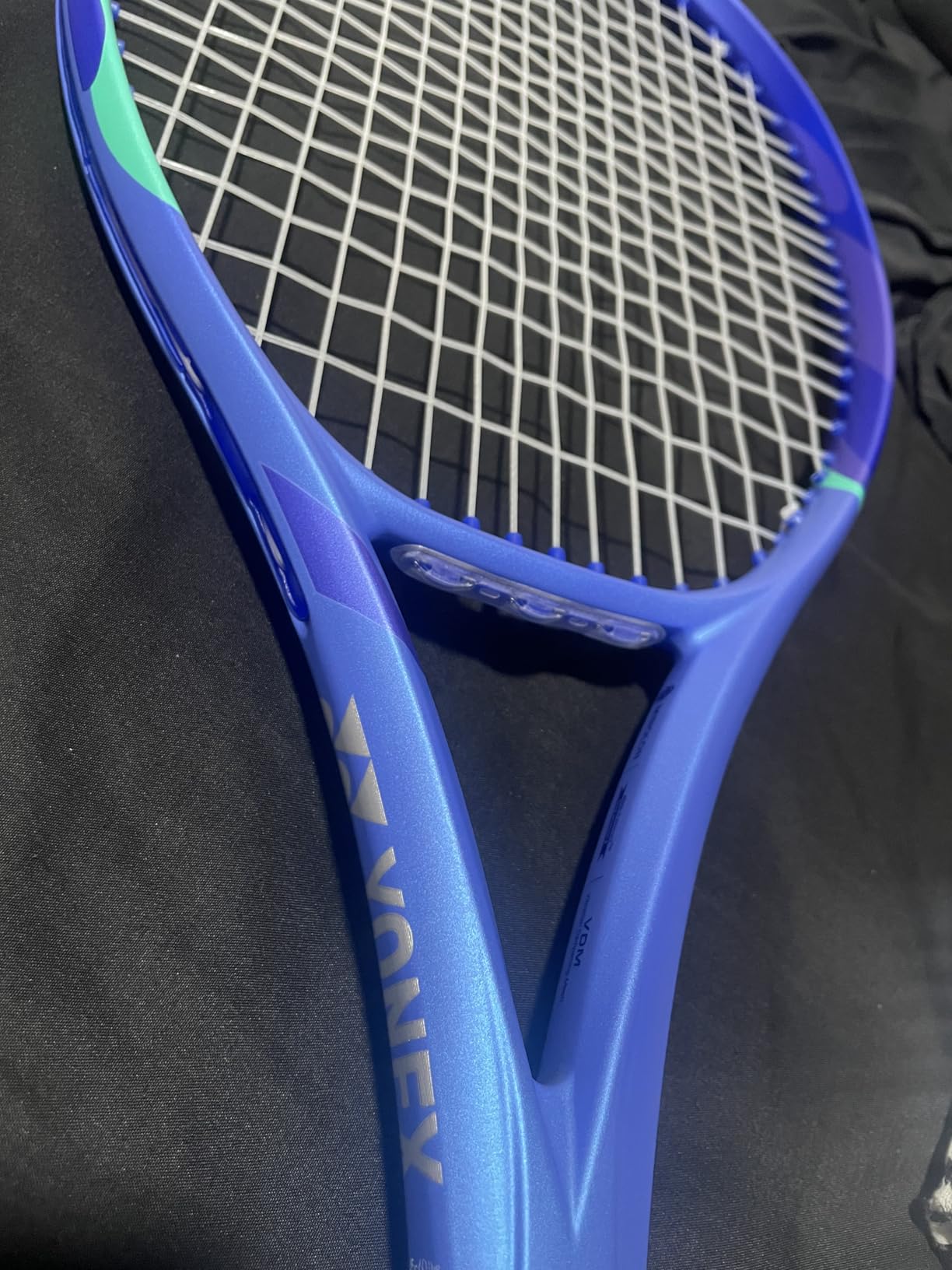 Yonex EZONE 100 Blast Blue Racquet - Powerful Arm-Friendly Graphite customer photo 2