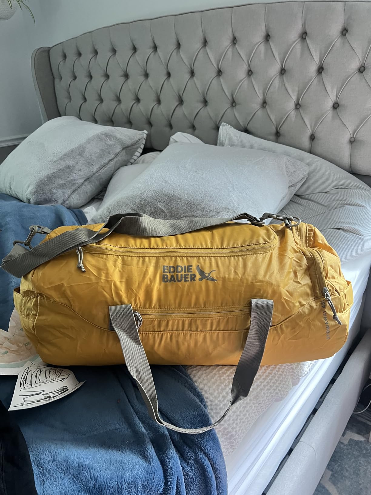 Stowaway Packable Duffel Bag | Travel | Foldable | Lightweight | Durable | Ripstop Polyester customer photo 1
