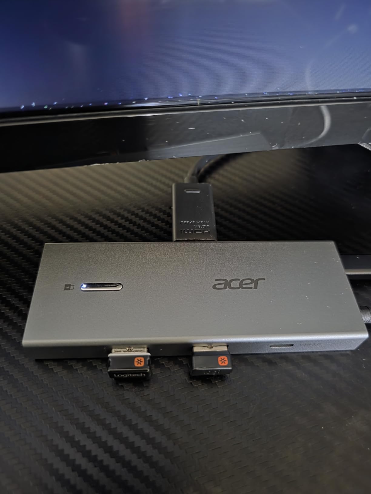 Acer USB C Docking Station Dual Monitor with 2 HDMI, 9-in-1 Laptop Docking Station with 4K@60Hz HDMI, USB A&C 3.0, SD/Micro SD, 100W PD customer photo 1