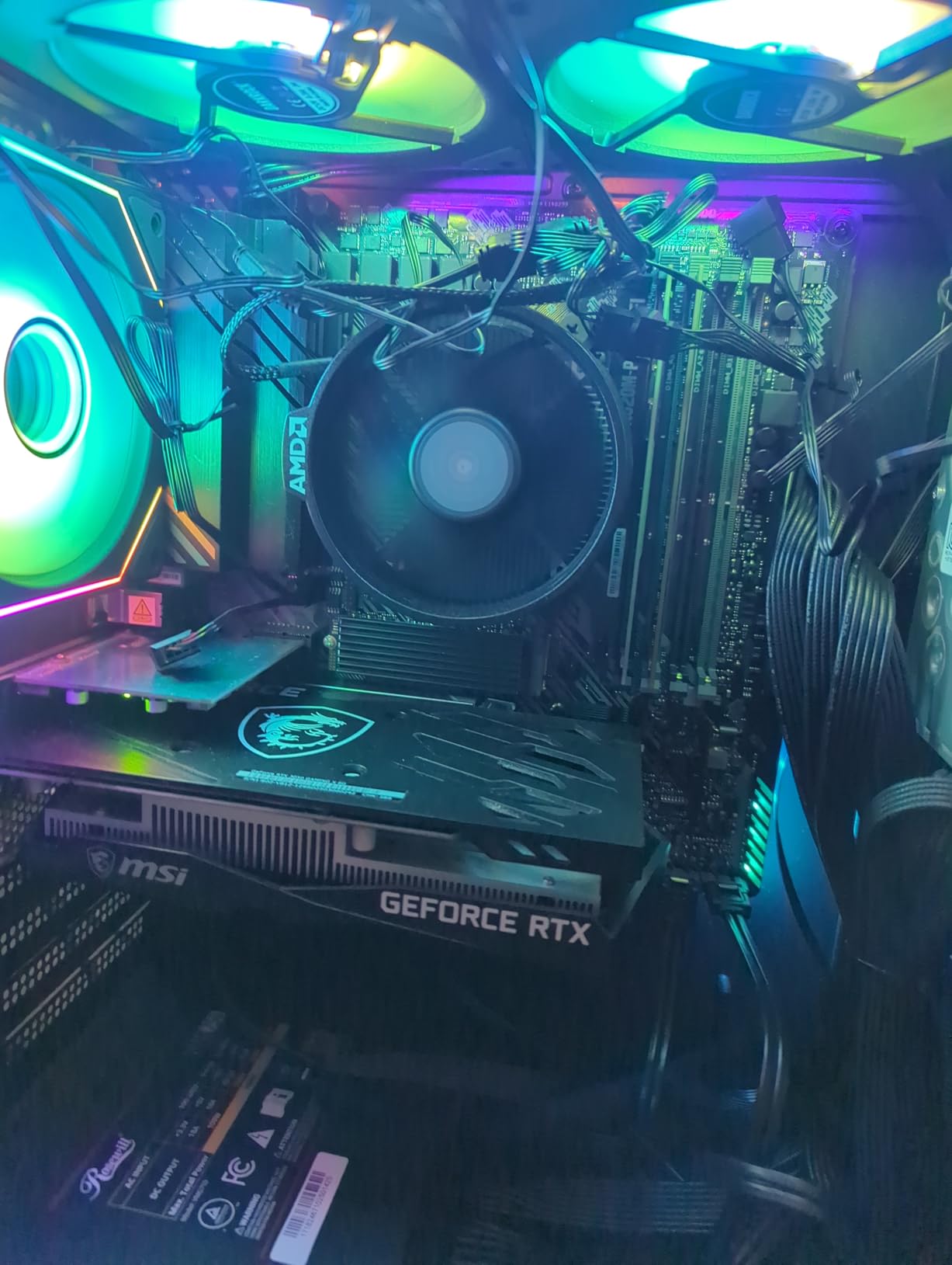 Micro Center AMD Ryzen 5 5500 Desktop Processor with ASUS TUF Gaming A520M-PLUS (WiFi) AM4 microATX Motherboard (M.2 Support, 802.11ac Wi-Fi, DisplayPort, HDMI) customer photo 1