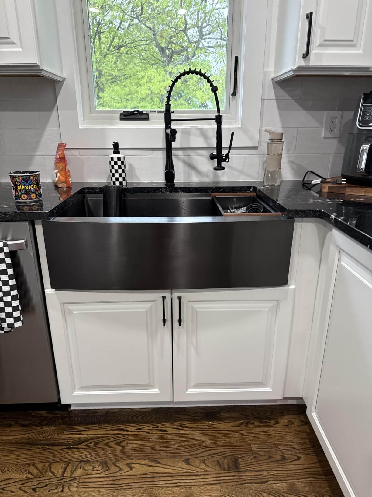 30 Inch Undermount Workstation Farmhouse Kitchen Sink 304 Stainless Steel 16 Gauge Apron Front Single Bowl Deep Farm Sinks 30