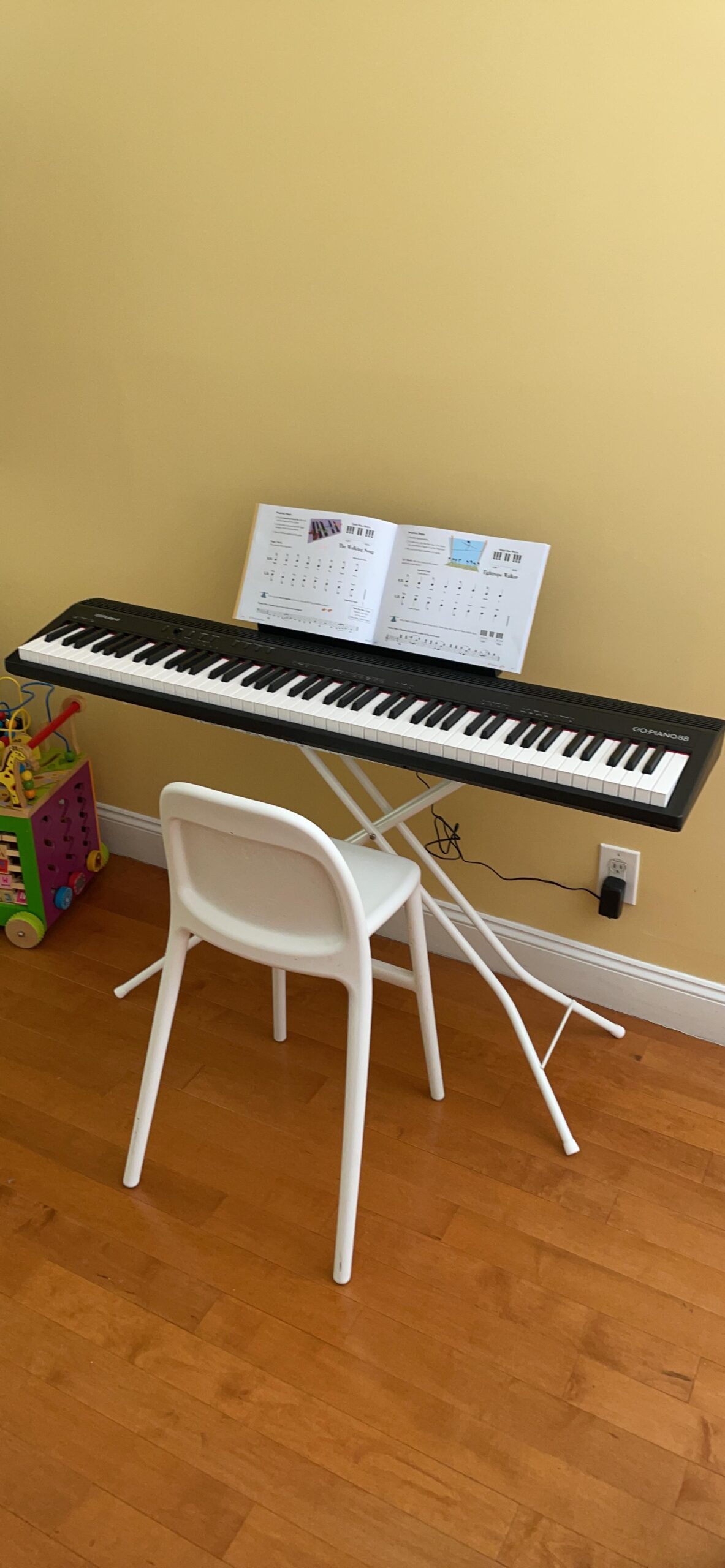 Roland GO:PIANO88PX | Entry-Level Portable 88-Note Digital Piano | Premium Performance | Lightweight Design | Powerful Learning Features | Battery-Powered Operation | Bluetooth & MIDI Connectivity customer photo 2