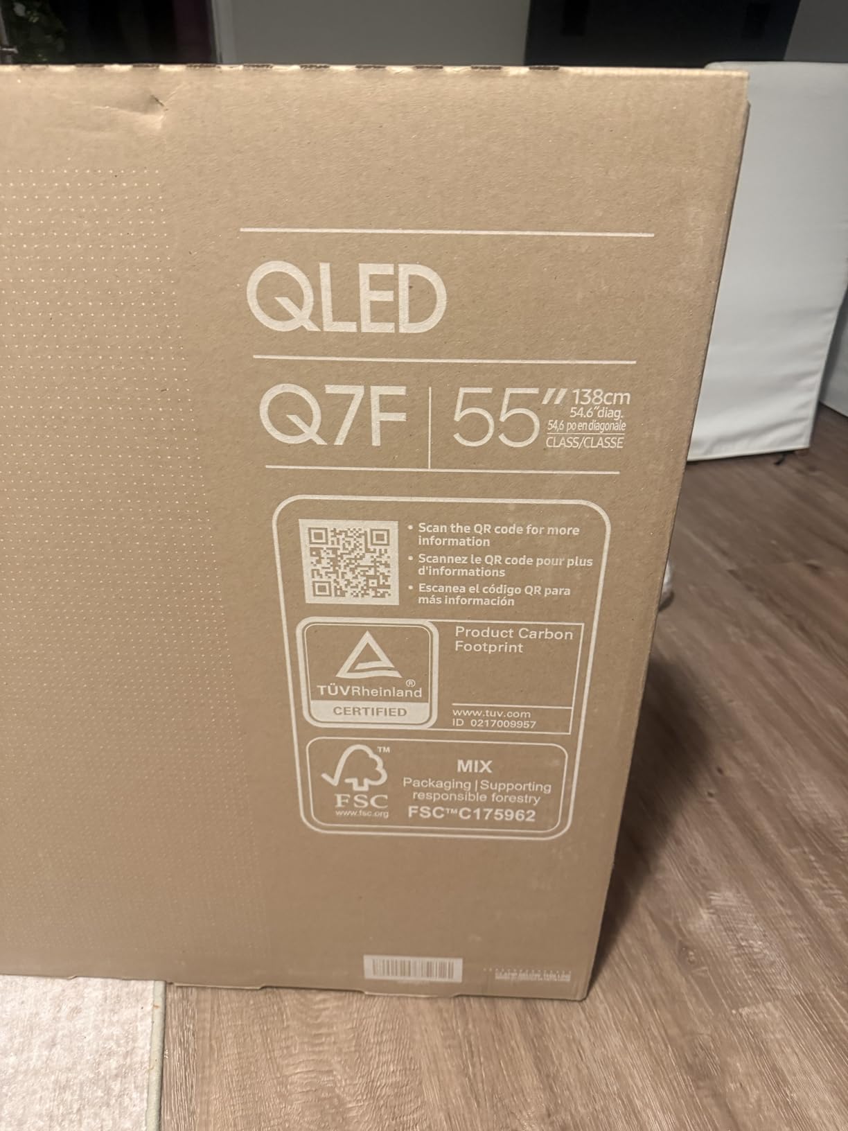 Samsung 65-Inch Class QLED Q7F Series Samsung Vision AI Smart TV (2025 Model, 65Q7F) - Quantum HDR, Object Tracking Sound Lite, Q4 AI Gen1 Processor, 4K upscaling, Gaming Hub, Alexa Built-in customer photo 2