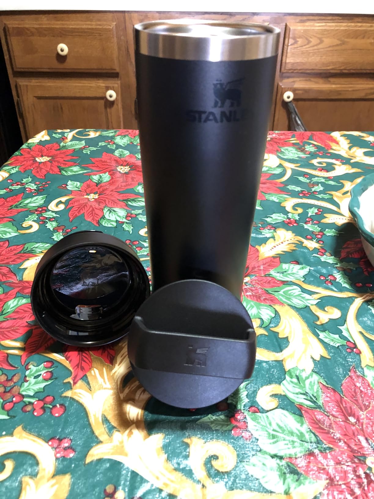 STANLEY Cafe To Go Travel Mug 16 oz | Leakproof Two-Part Drink Through Lid | Tumbler Cup for Coffee, Tea and Drinks | Insulated Stainless Steel Coffee Mug | BPA-Free | Black 2.0 customer photo 2