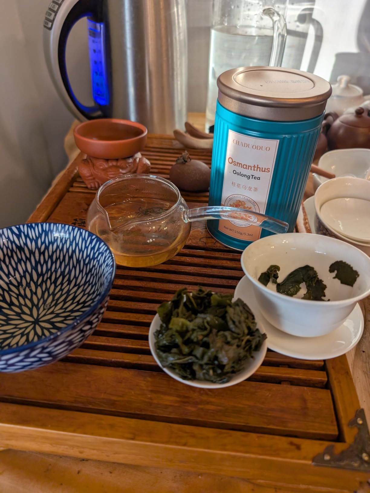 XIXICHA Dayuling Oolong Tea Taiwan High Mountain Tea Oolong Tea Loose Leaf Premium Formosa Floral Scent - 5.29oz/150g customer photo 1