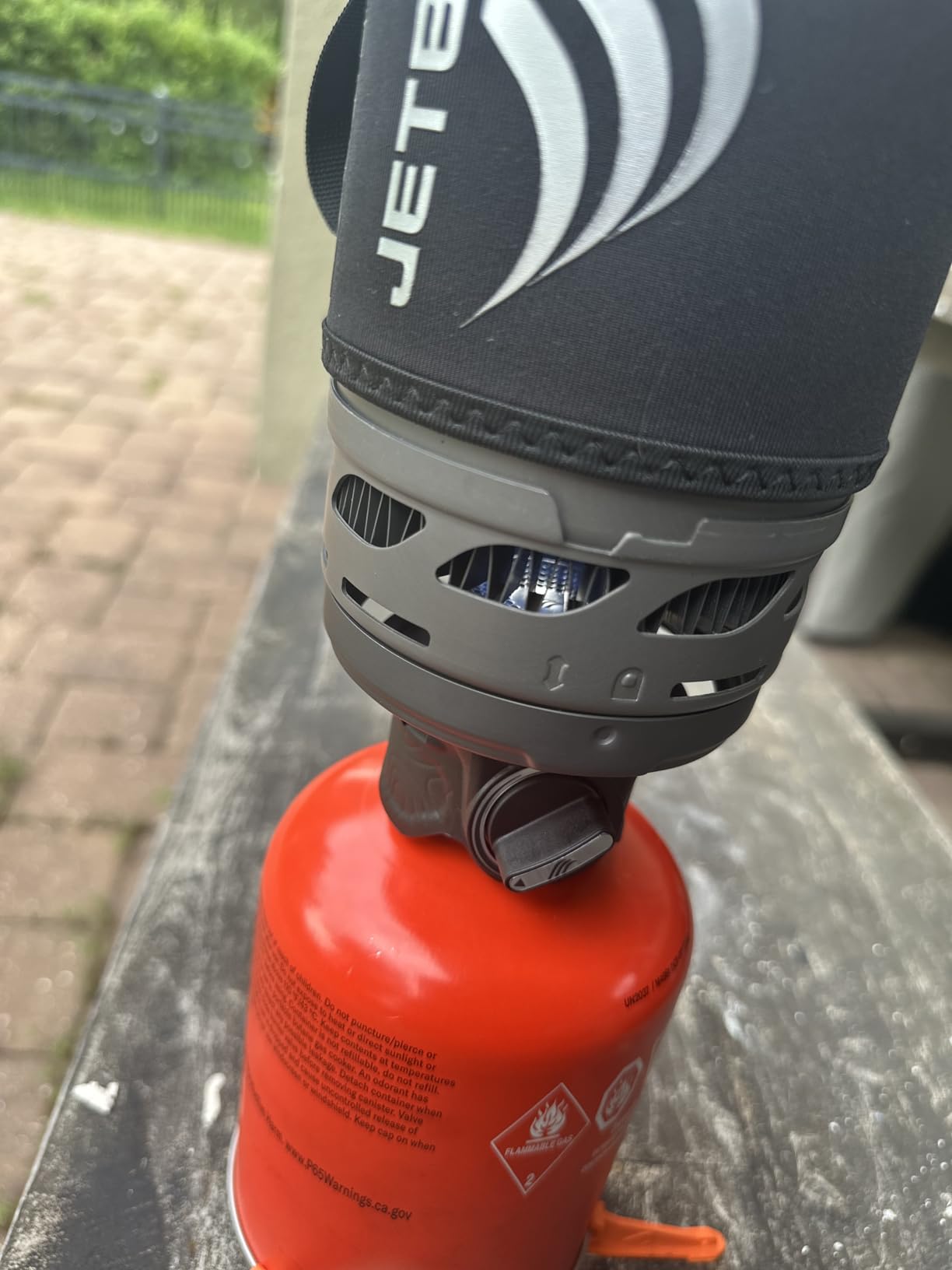 Jetboil Zip 0.8L Portable Fast Boil Stove with Easy-Turn Knob Igniter for Backpacking and Camping customer photo 1