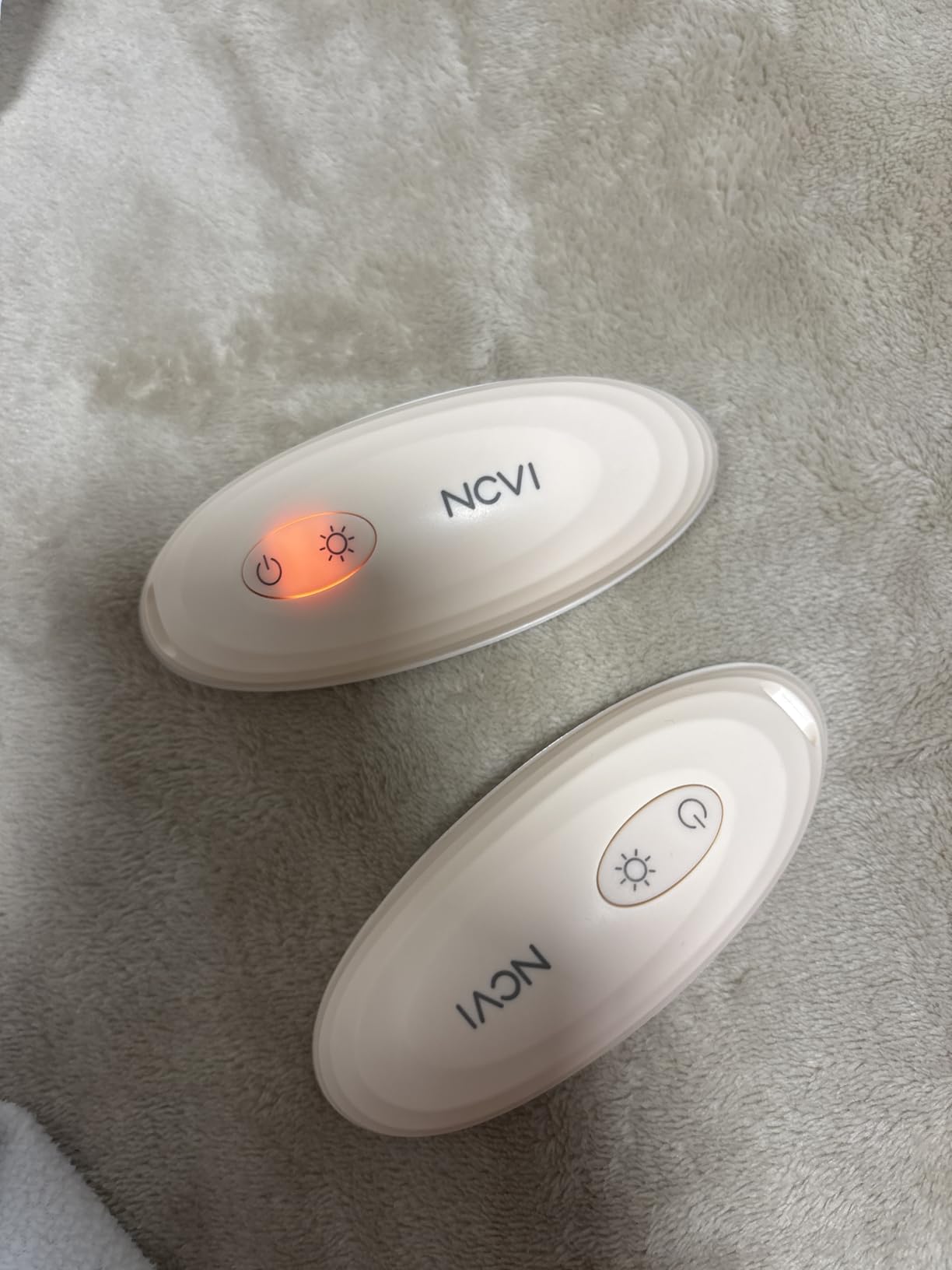 NCVI Warming Lactation Massager 2-in-1, Breast Massager for Breastfeeding, 2 Pack, Heat & Vibration for Clogged Ducts, Engorgement, Improve Milk Flow, Pumping and Breastfeeding Essential customer photo 1