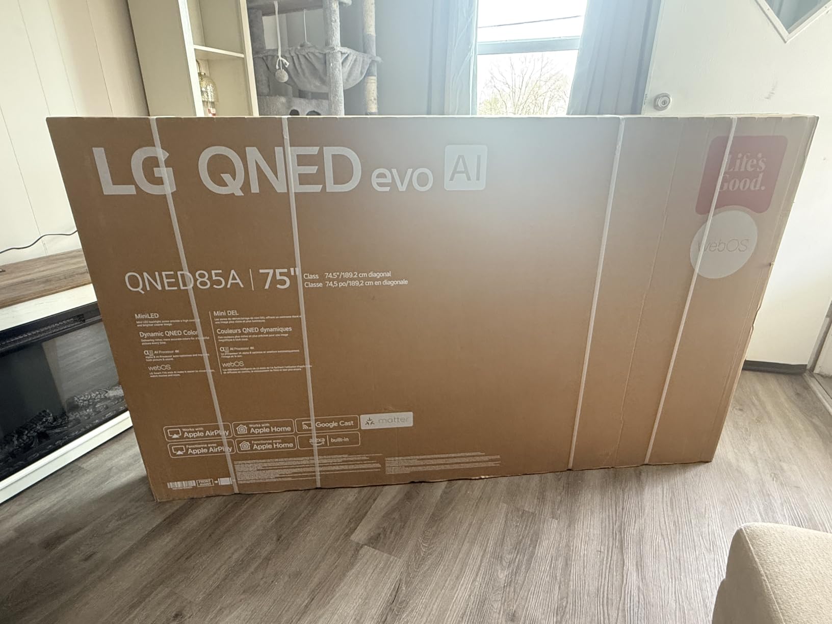 LG 65-Inch Class QNED evo AI QNED85A Series Mini LED 4K Smart TV w/AI Picture, AI Sound, HDR10, AI Super Upscaling 4K, Filmmaker Mode, Wow Orchestra, Alexa Built-in (65QNED85AUA, 2025) customer photo 2